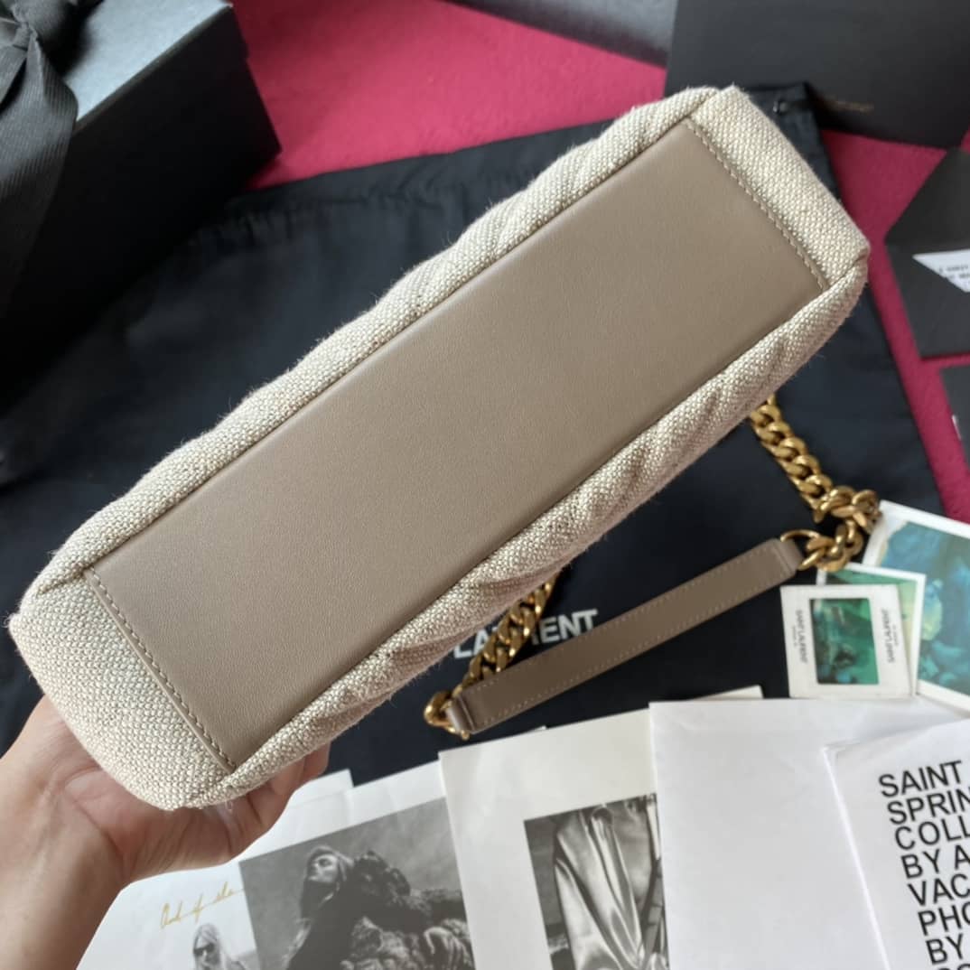 YSL Dupes Bags Saint Laurent YSL Quilted Monogram College Shoulder Bag