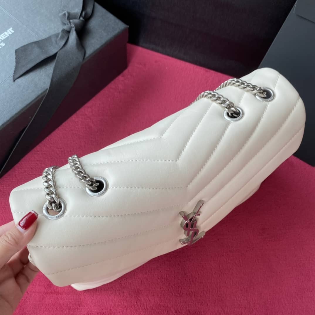 Saint Laurent Bag Dupe  Loulou Medium Quilted “Y” Leather Replica Bag