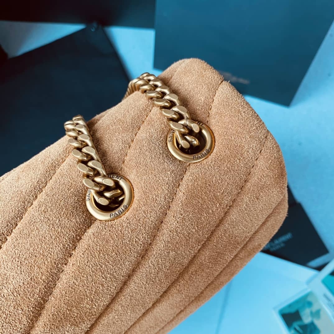 Saint Laurent Bag Dupe  Loulou Monogram Quilted Velvet Shoulder Bag