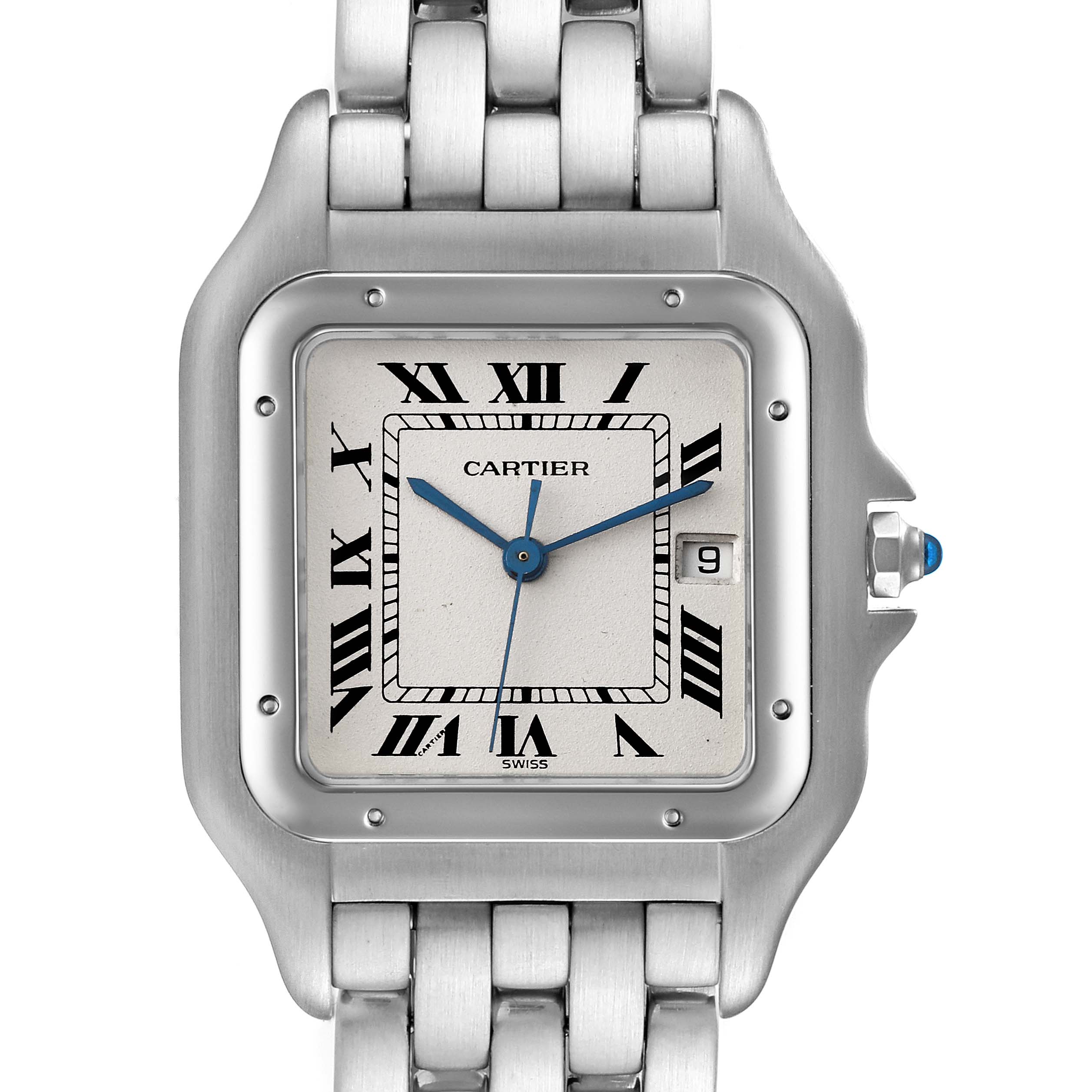 Cartier Panthere Jumbo 29mm Stainless Steel Mens Watch W25032P5