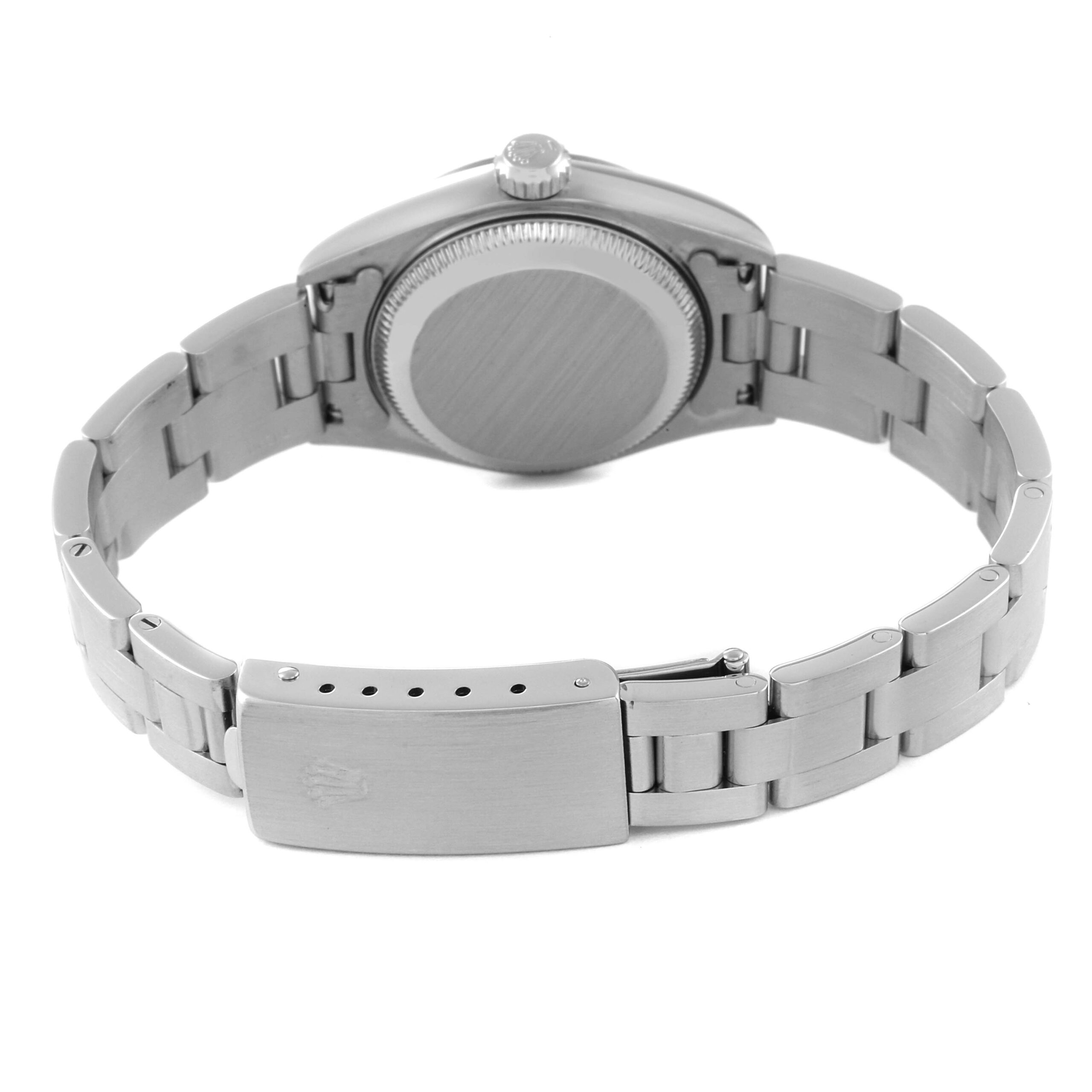 Rolex Datejust Mother of Pearl Dial Steel Ladies Watch 79174 Box Papers