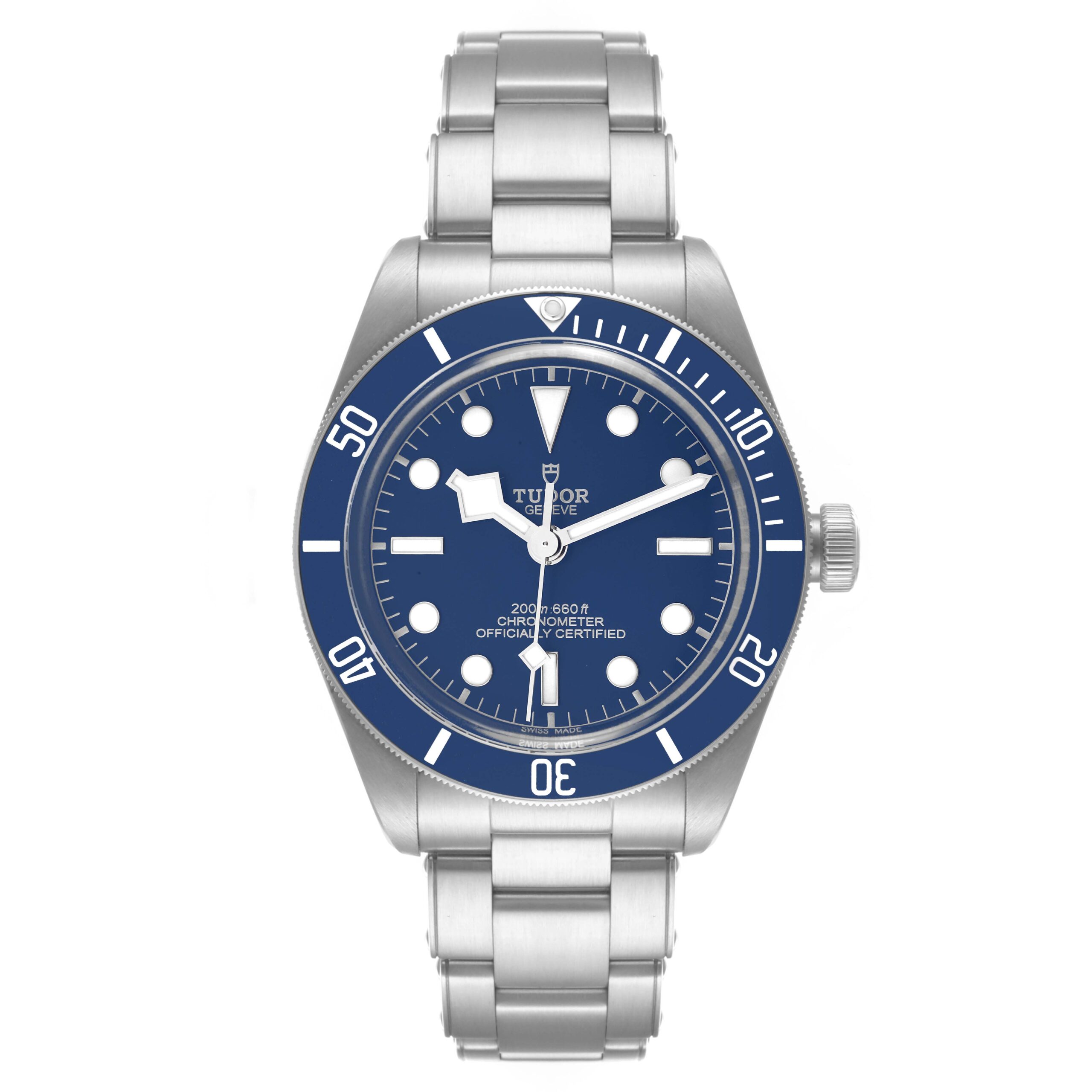 Tudor Black Bay Fifty Eight Blue Dial Steel Mens Watch 79030 Box Card