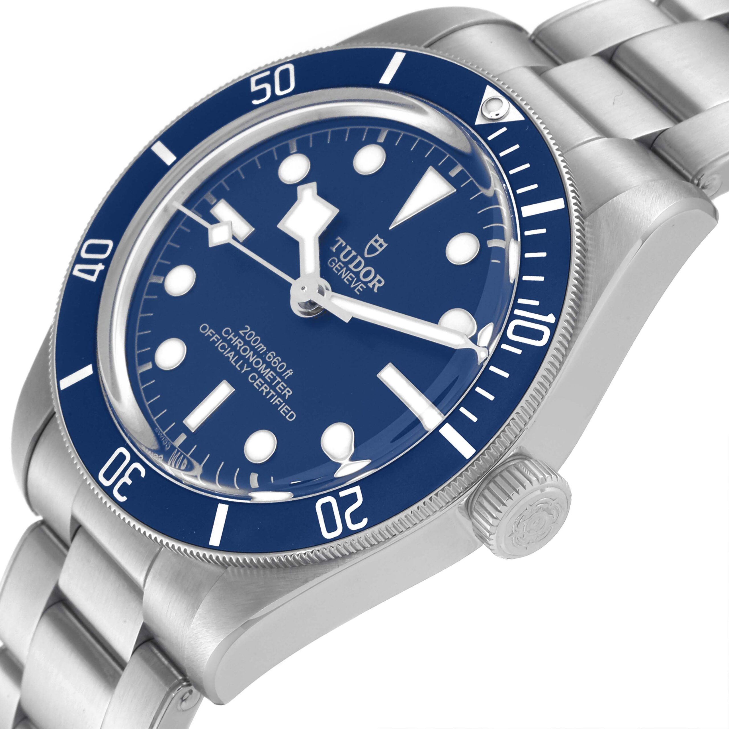 Tudor Black Bay Fifty Eight Blue Dial Bezel Steel Mens Watch 79030 Box Card
