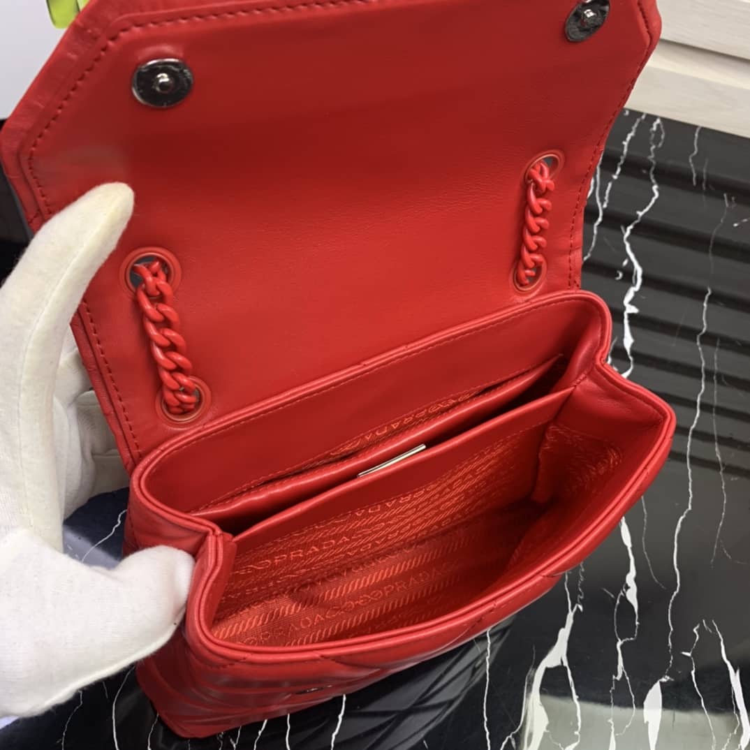 Prada Small Nappa Leather Spectrum Bag