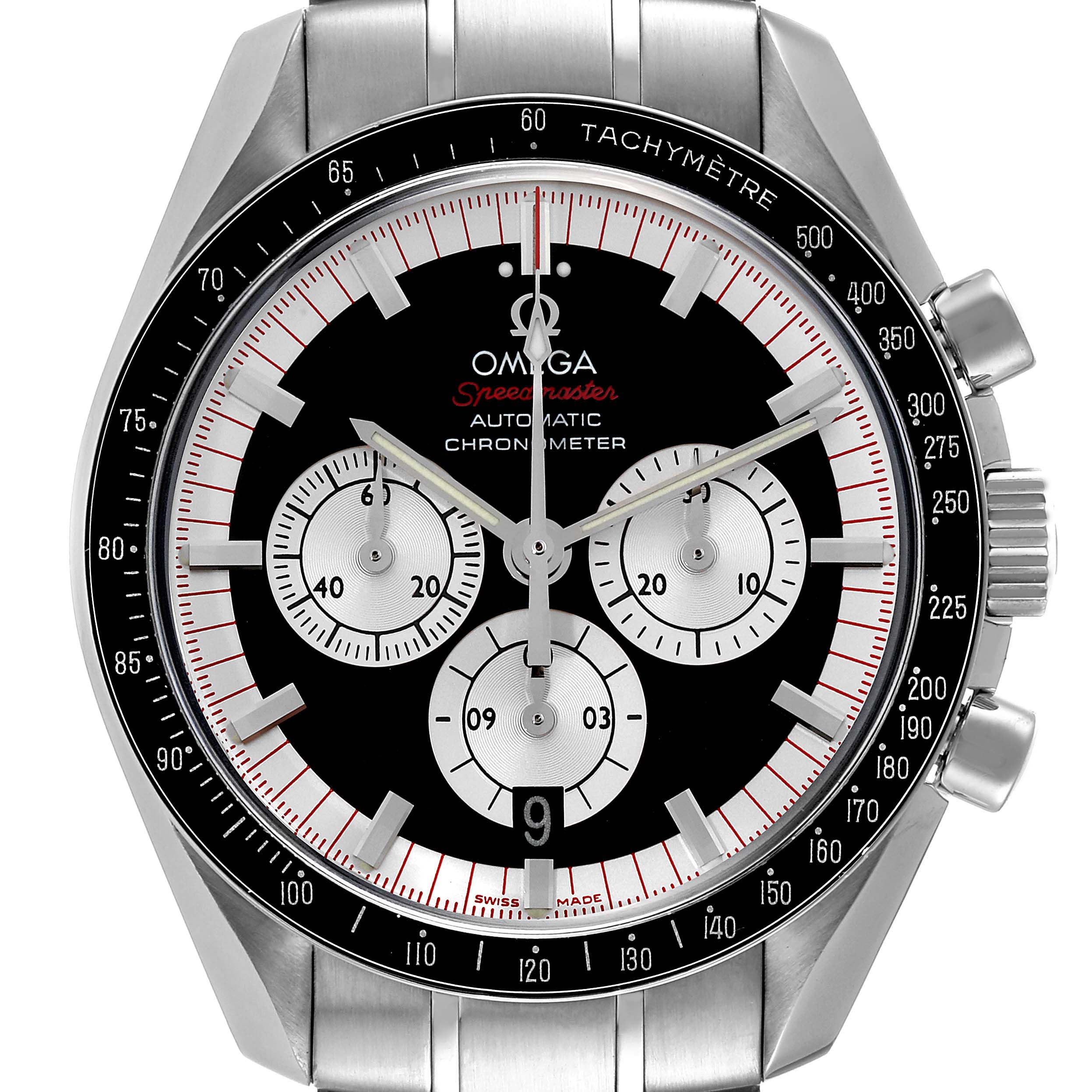 Omega Speedmaster Schumacher Legend Limited Edition Steel Mens Watch 3507.51.00