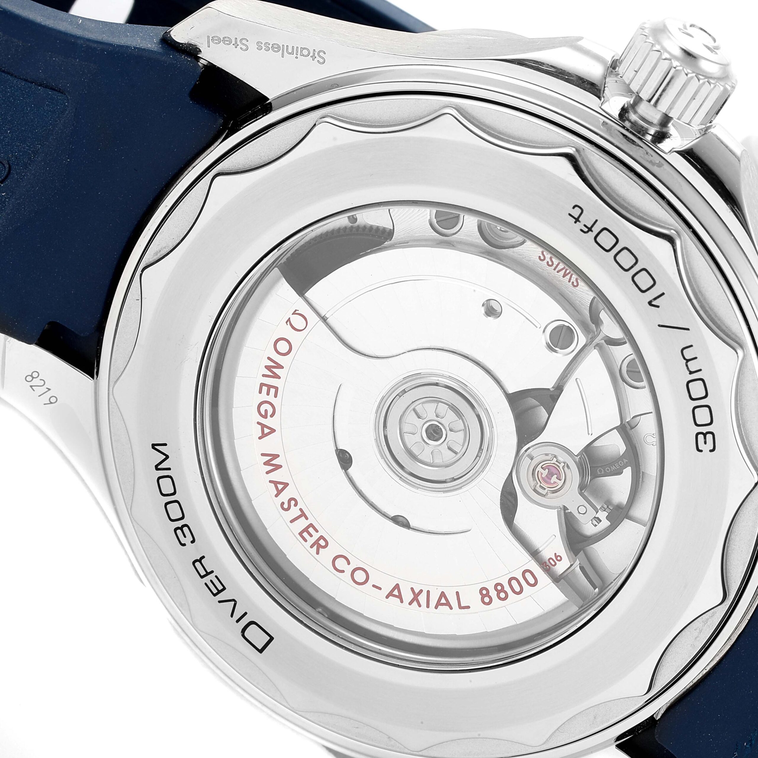 Omega Seamaster Diver Master Chronometer Steel Mens Watch 210.32.42.20.06.001 Box Card