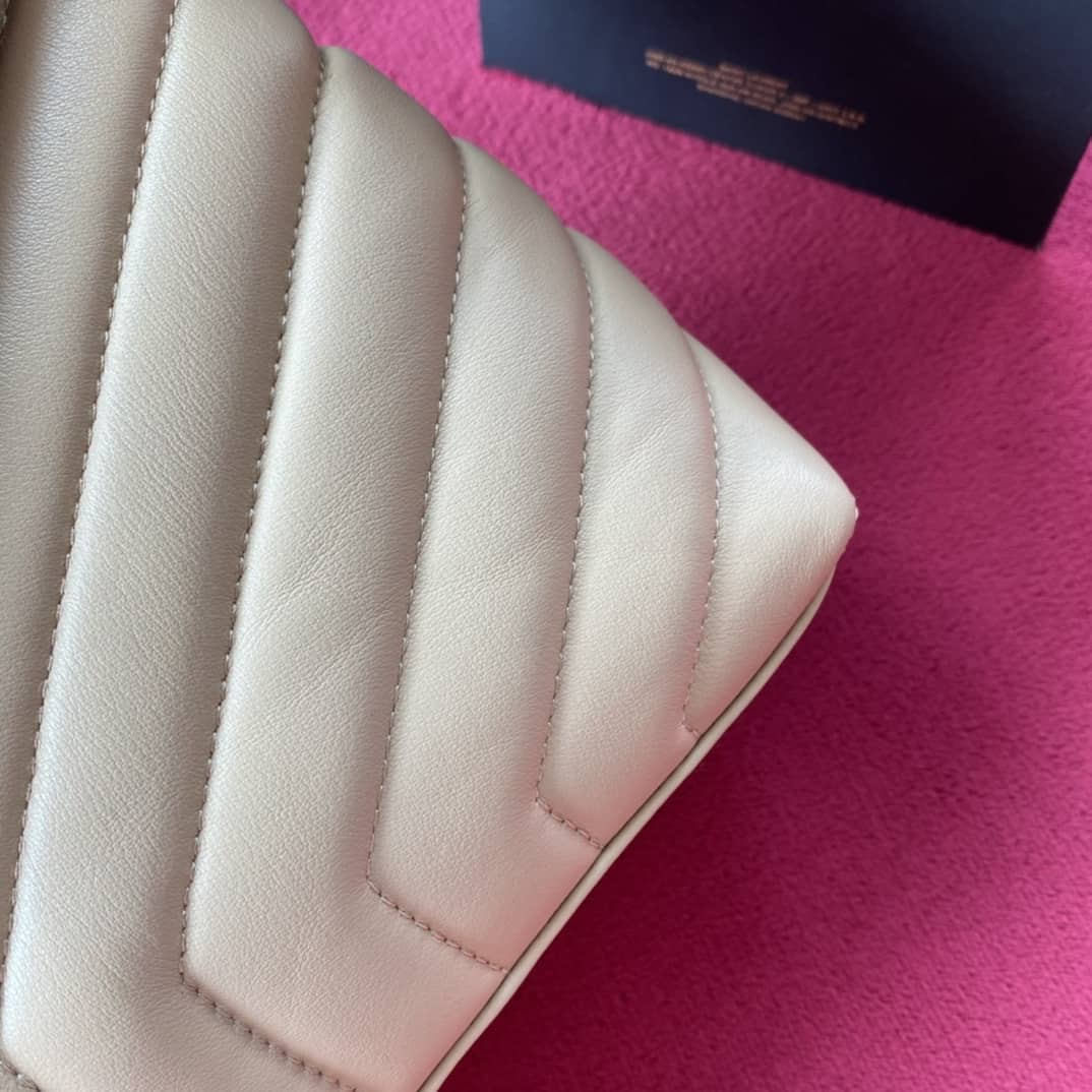 YSL Loulou Medium Quilted “Y” Leather Replica Bag