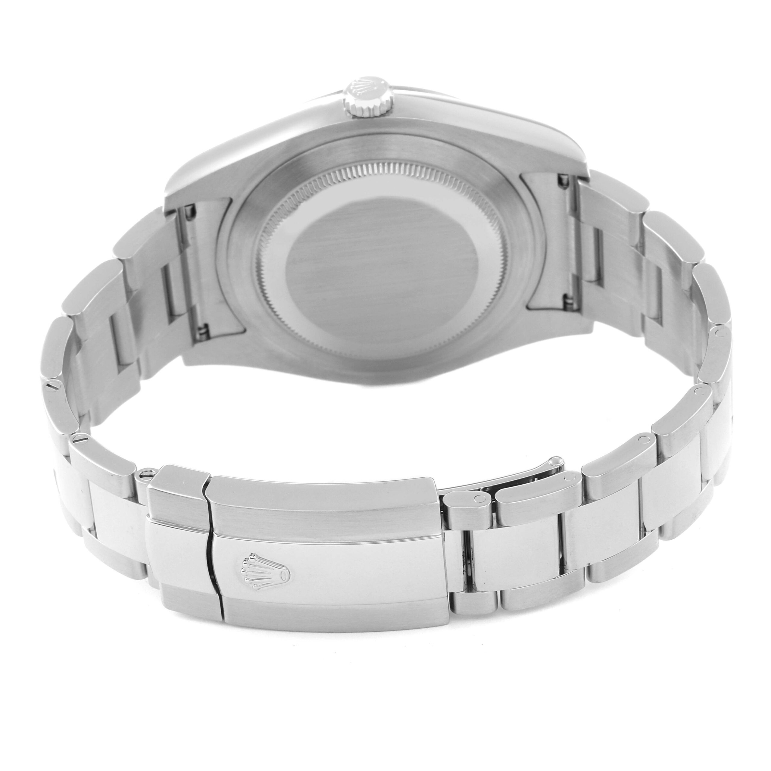 Rolex Datejust II 41 Blue Dial Steel White Gold Mens Watch 116334