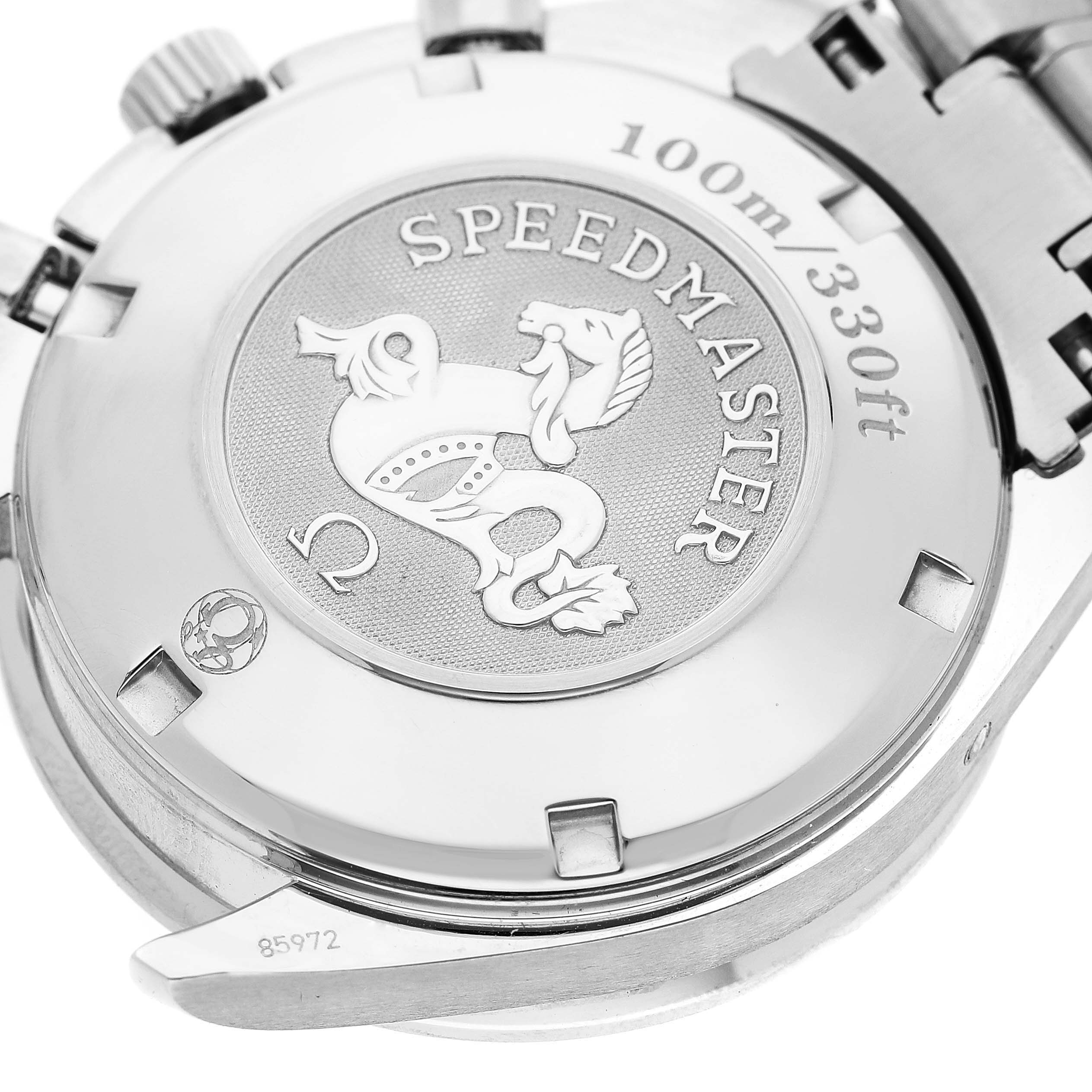 Omega Speedmaster Date Grey Dial Mens Watch 323.30.40.40.06.001 Box Card