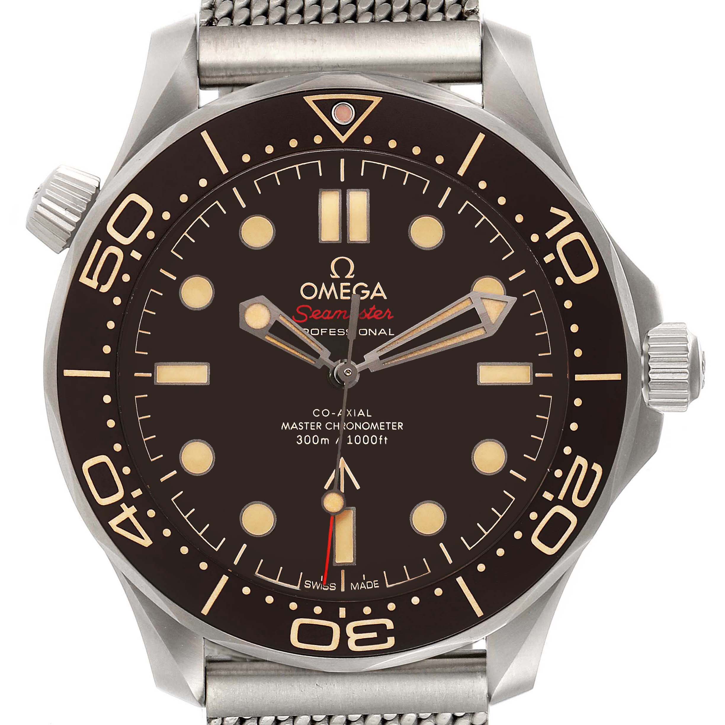 Omega Seamaster 300M 007 Edition Titanium Mens Watch 210.90.42.20.01.001 Unworn