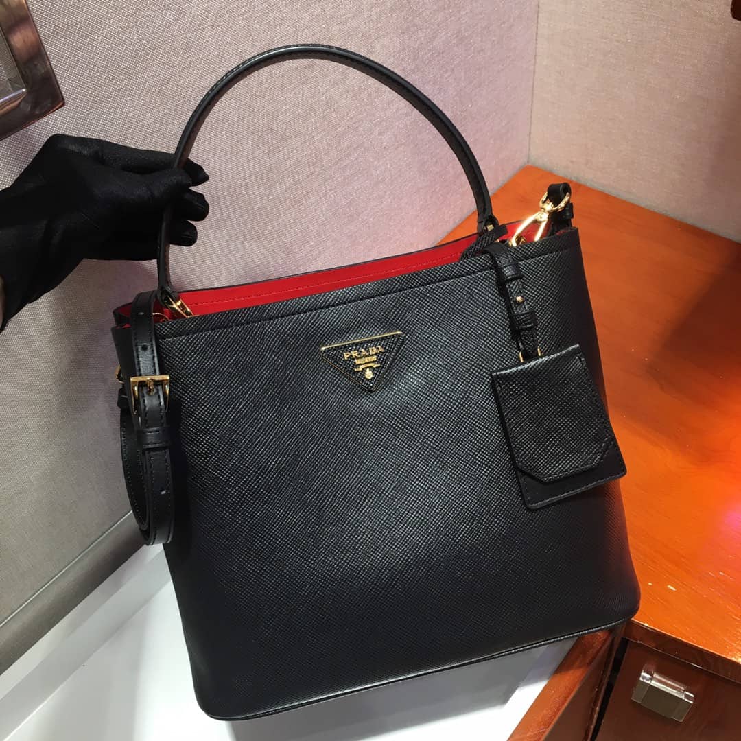 Prada Replica Double Bucket Bag