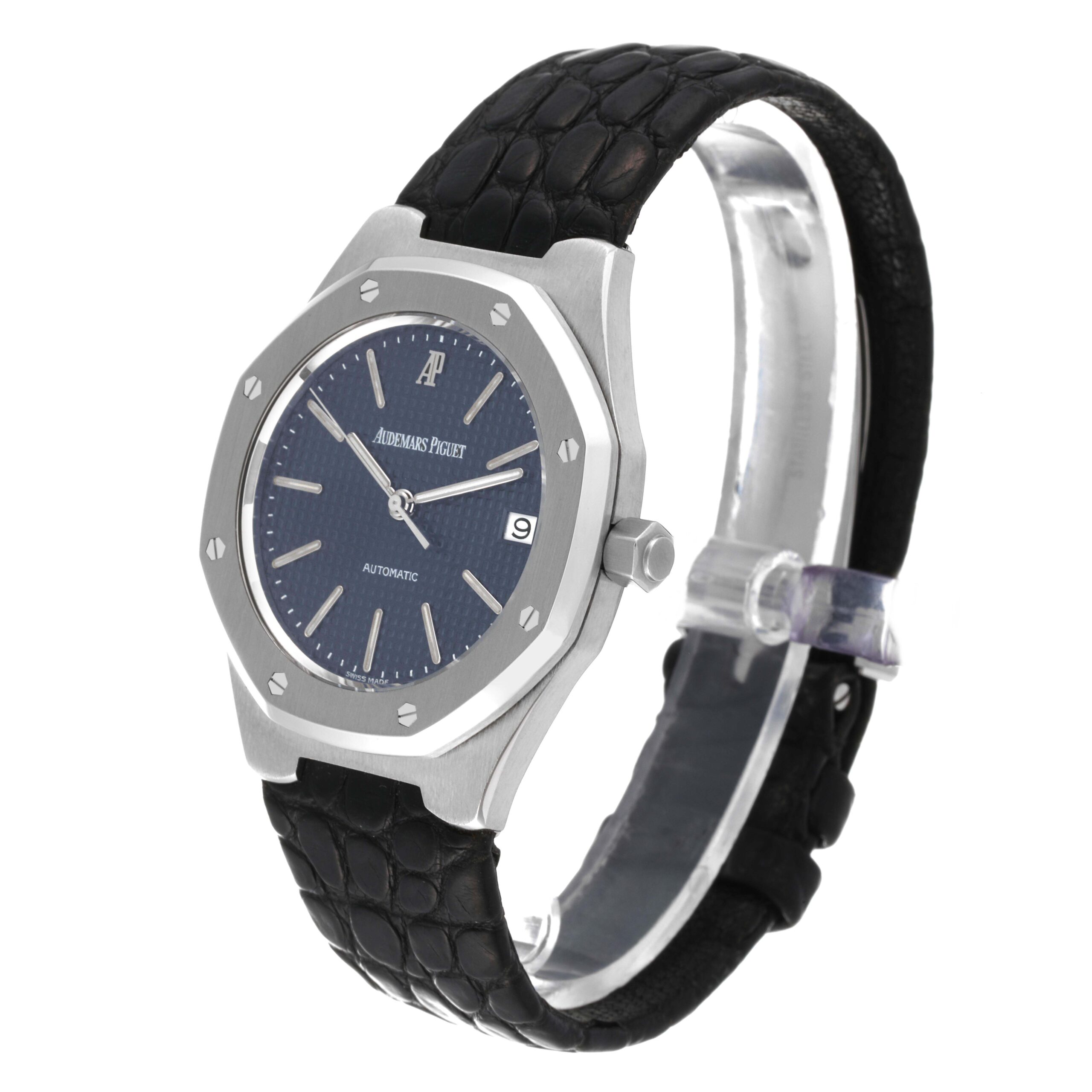 Audemars Piguet Royal Oak Blue Dial Steel Mens Watch 14800ST