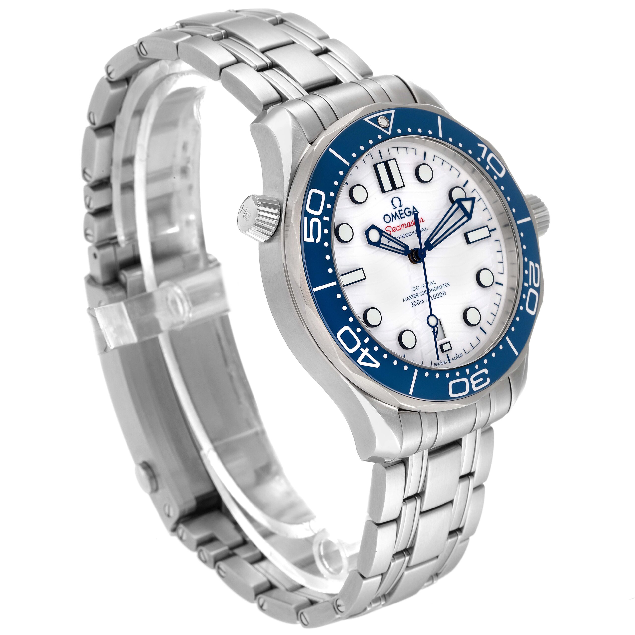 Omega Seamaster Tokyo 2020 LE Steel Mens Watch 522.30.42.20.04.001 Box Card