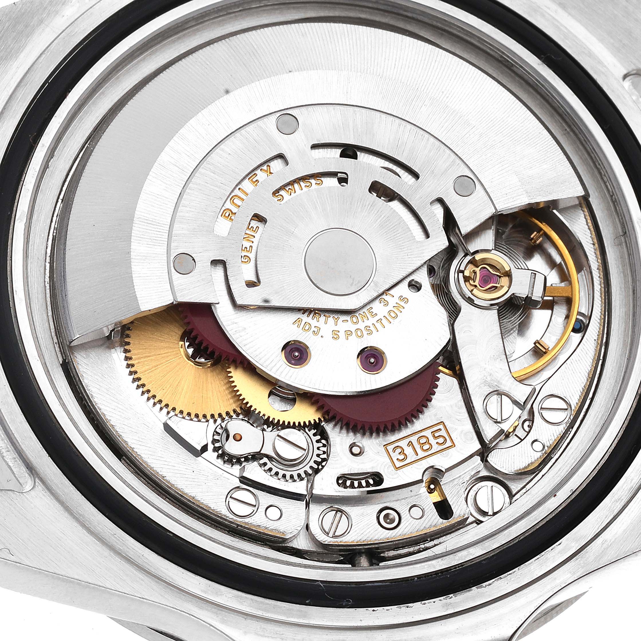 Rolex Explorer II Black Dial Steel Mens Watch 16570 Box Papers