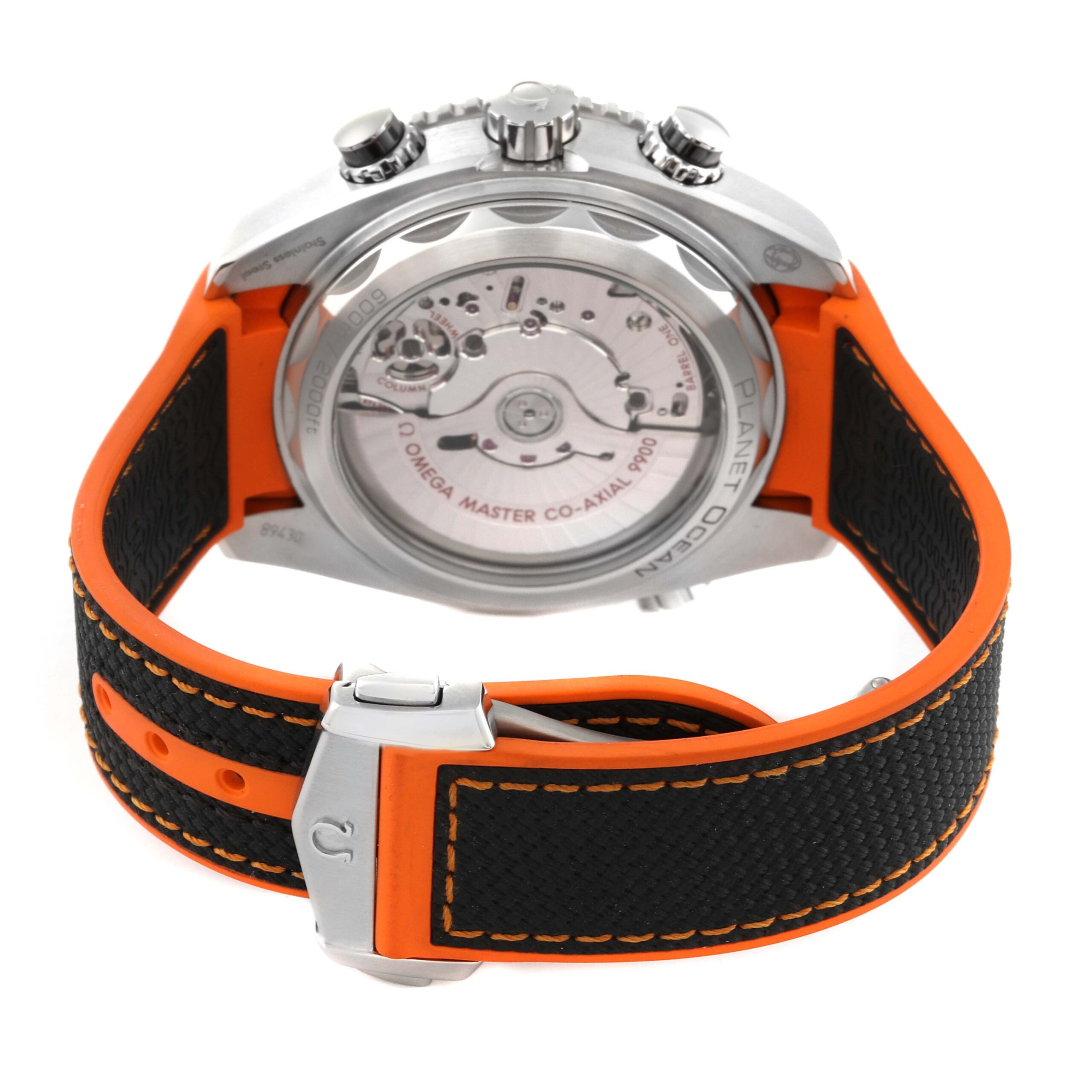 Omega Planet Ocean Chronograph Steel Mens Watch 215.32.46.51.01.001 Box Card