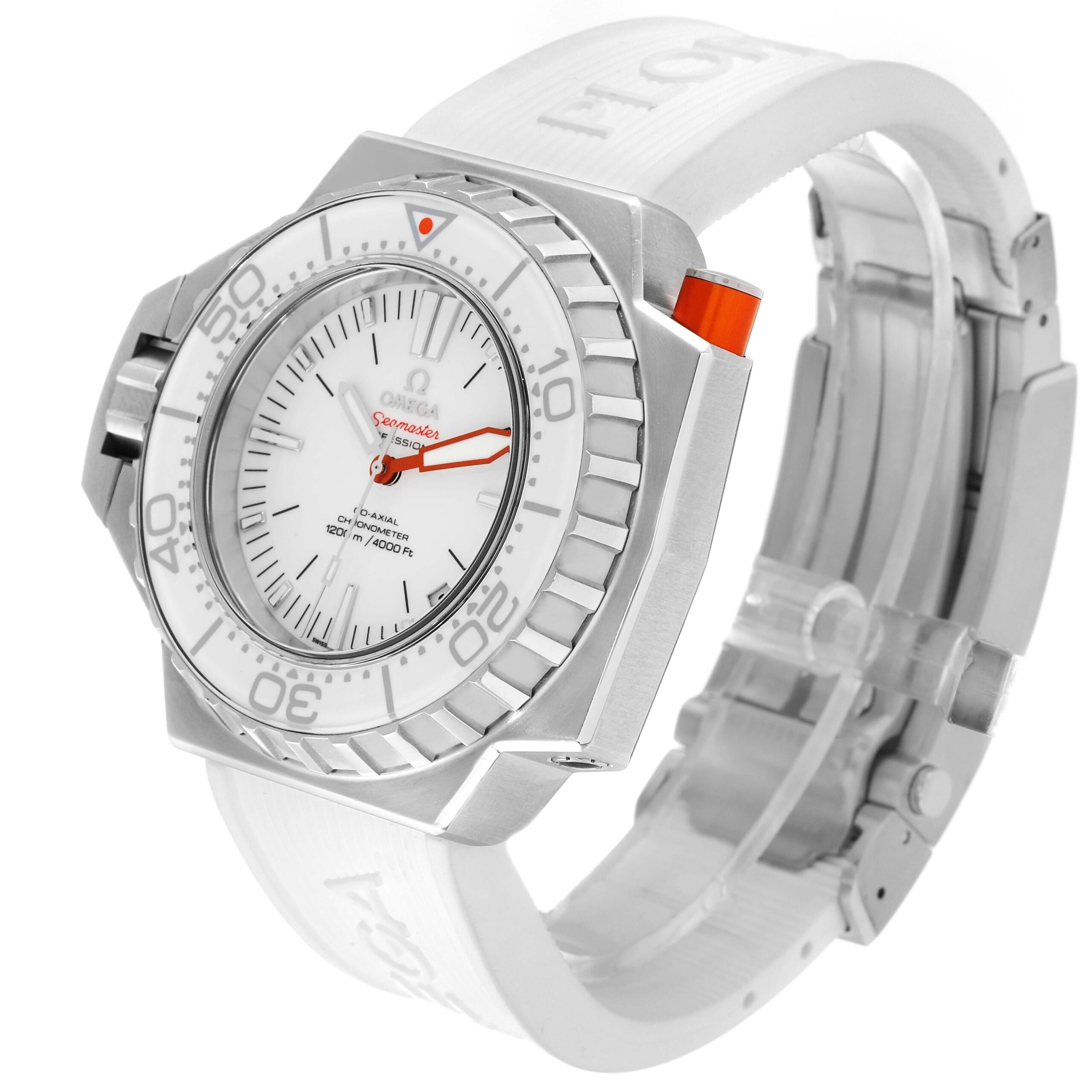 Omega Seamaster Ploprof 1200m Steel Mens Watch 224.32.55.21.04.001 Card