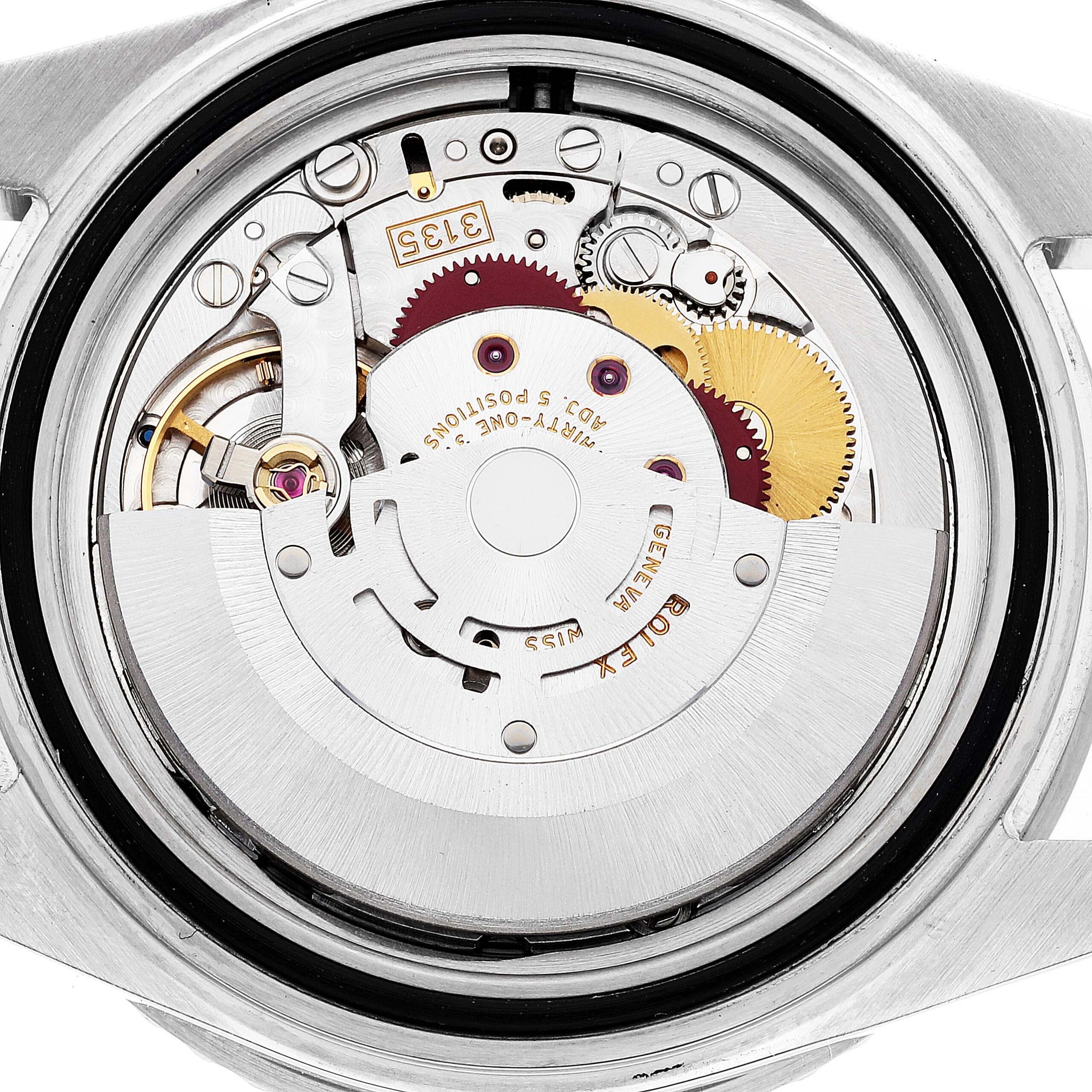 Rolex Submariner Date Black Dial Steel Mens Watch 16610 Box Papers