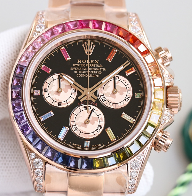 Rolex Daytona Yellow Gold Champagne Dial Mens Watch 116528