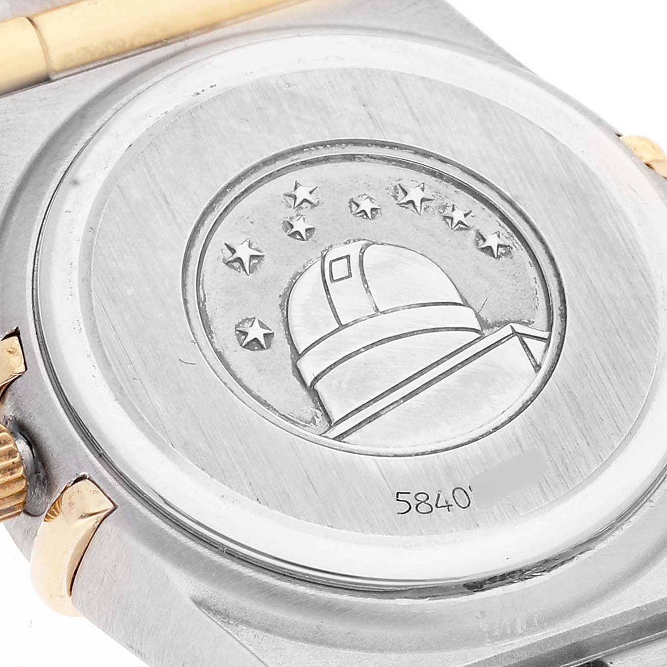 Omega Constellation 95 Mother of Pearl Diamond Ladies Watch 1267.75.00 Box Card