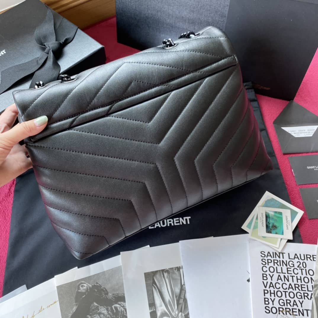 YSL Loulou Medium Quilted “Y” Leather Replica Bag