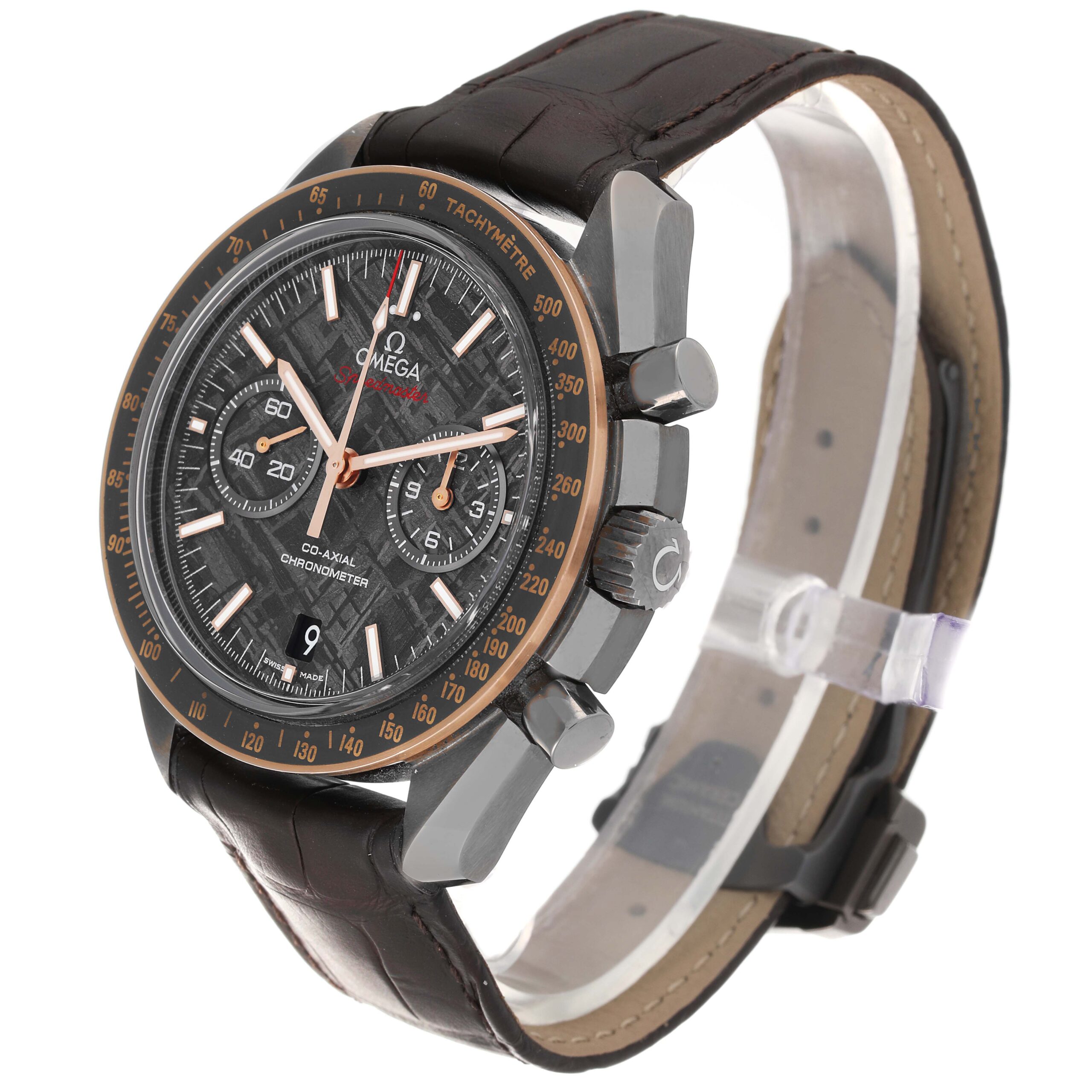 Omega Speedmaster Grey Side of the Moon Watch 311.63.44.51.99.001 Box Card