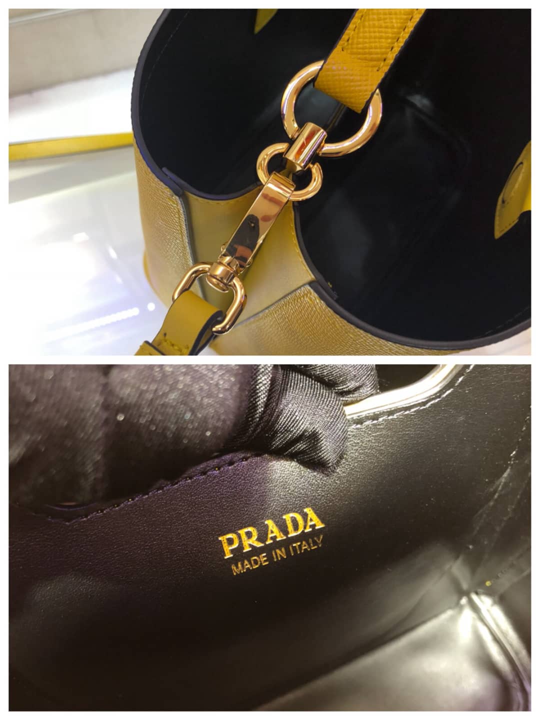 Prada Replica Double Bucket Bag