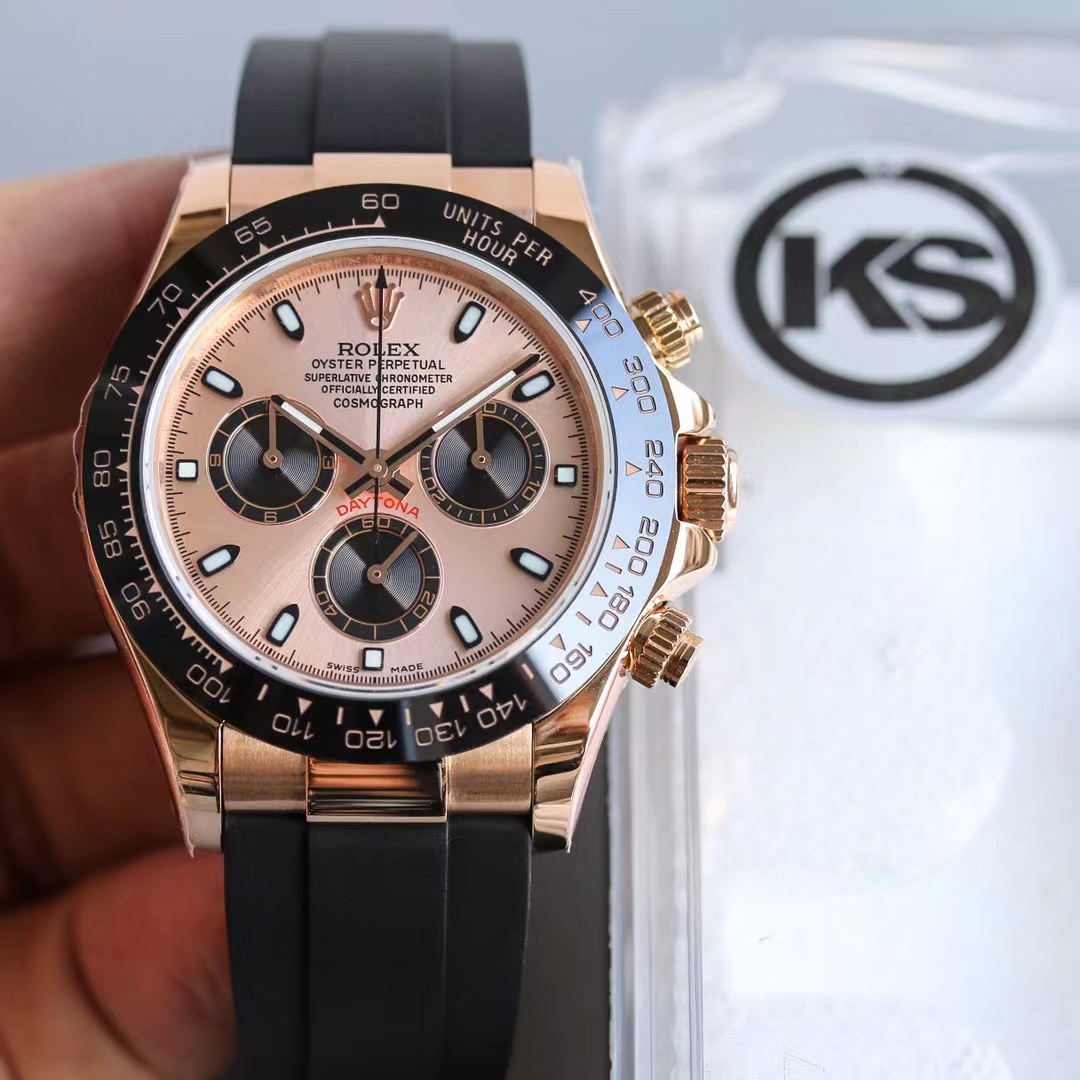 Rolex Daytona Steel 18k Yellow Gold Slate Dial Mens Watch 116523 Box Papers