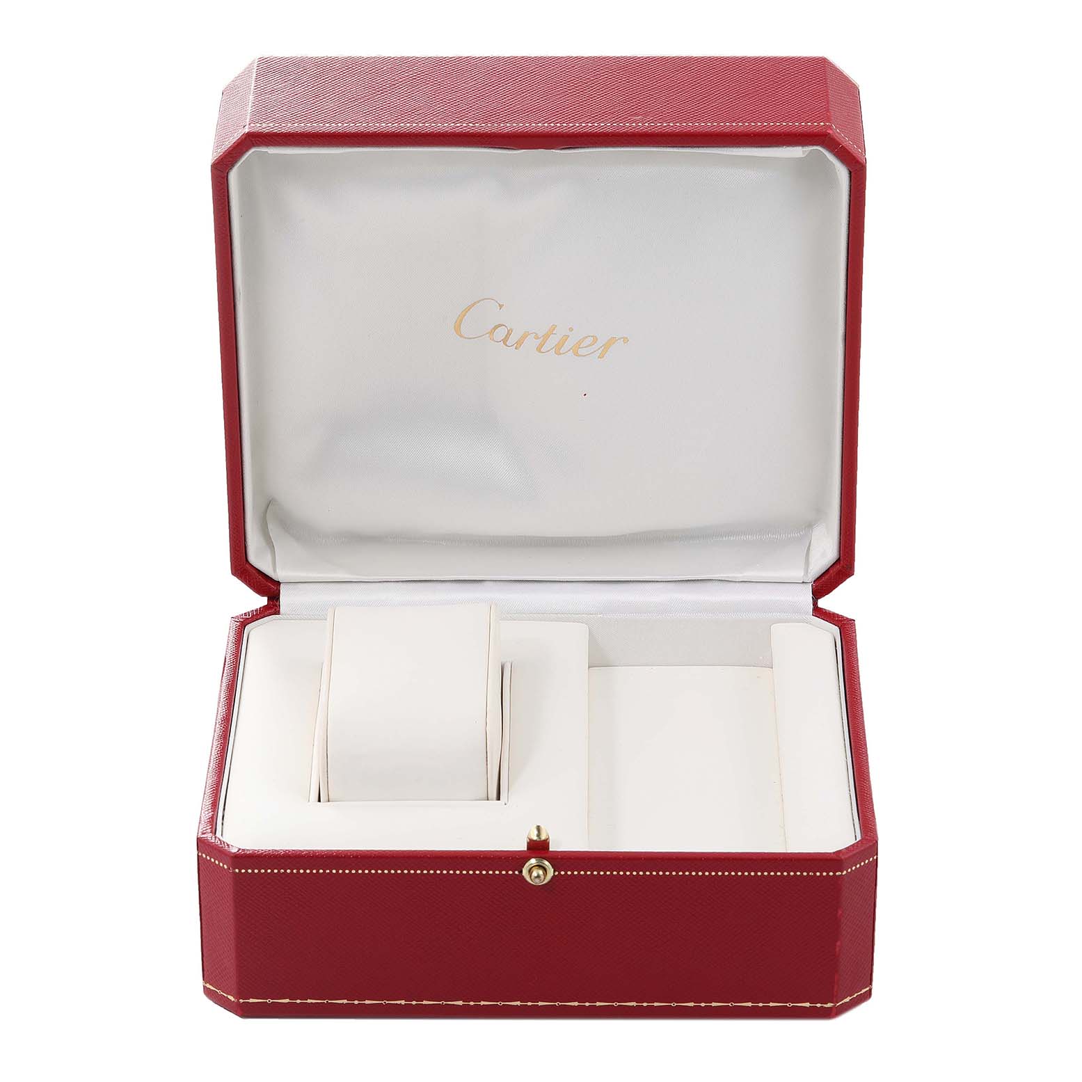 Cartier Santos 100 Steel Yellow Gold Chronograph Mens Watch W20091X7