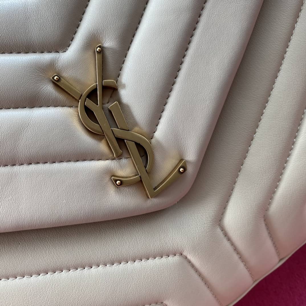 YSL Loulou Medium Quilted “Y” Leather Replica Bag