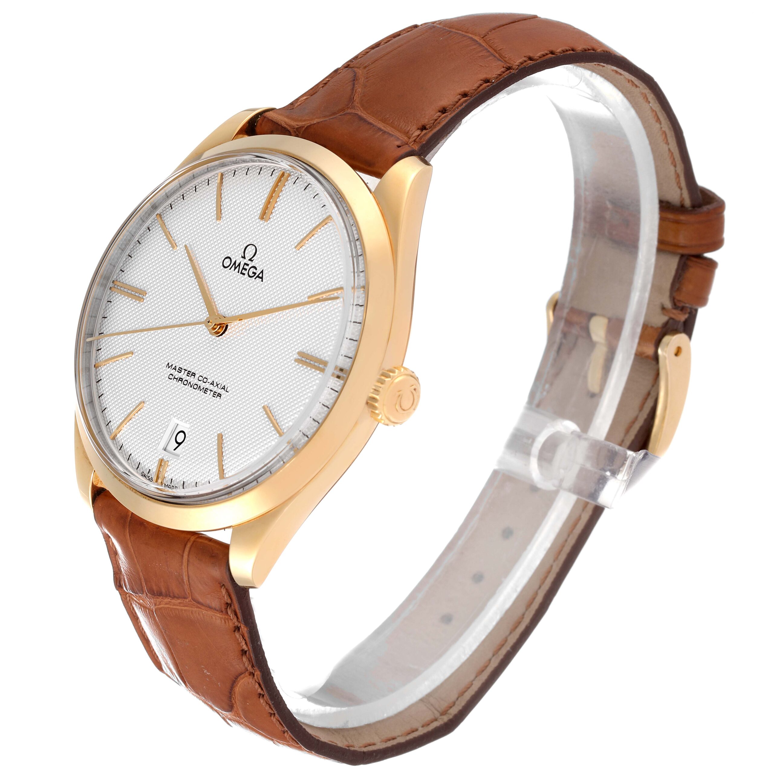 Omega DeVille Tresor Yellow Gold Co-Axial Mens Watch 432.53.40.21.02.001