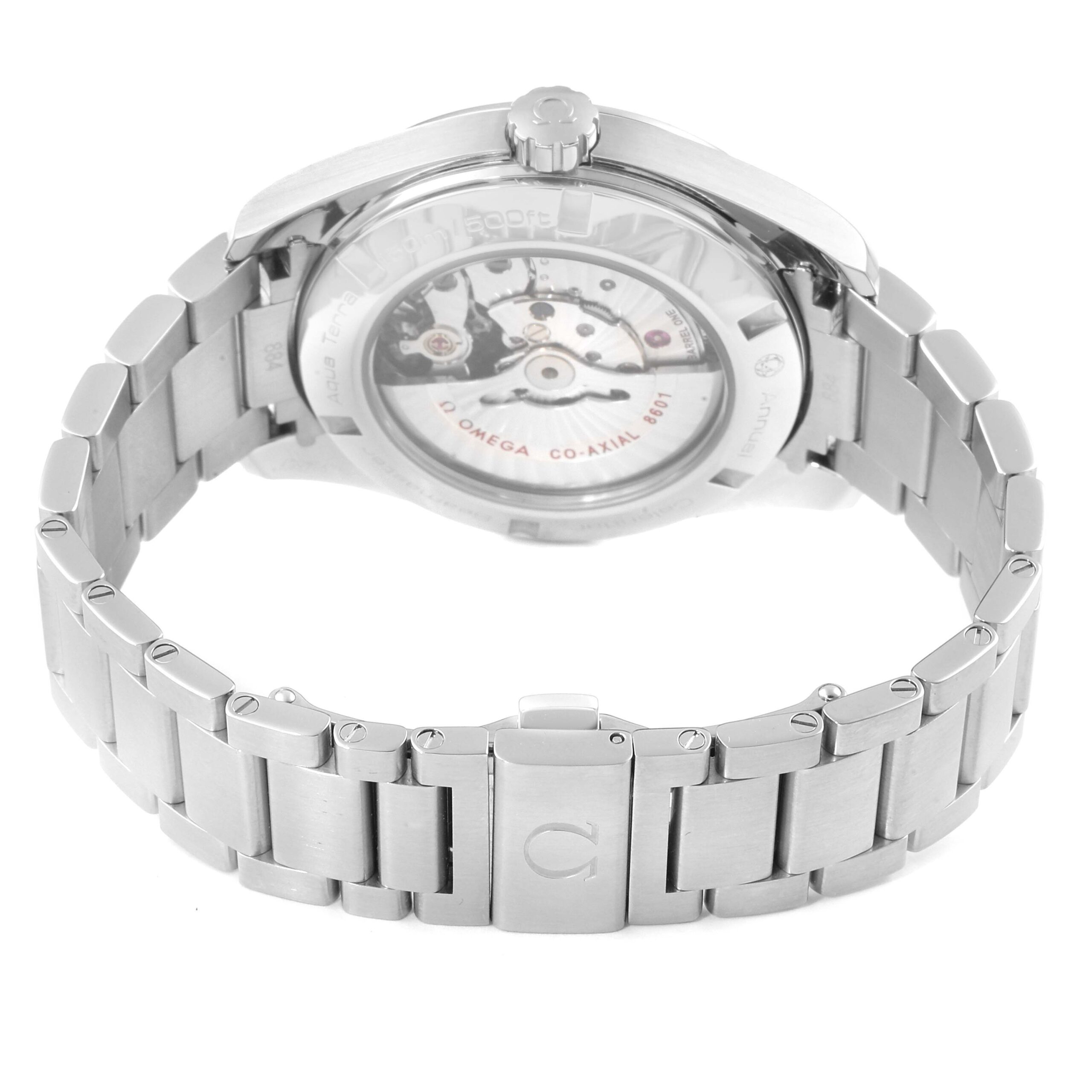 Omega Seamaster Aqua Terra Annual Calendar Watch 231.10.43.22.06.001 Box Card