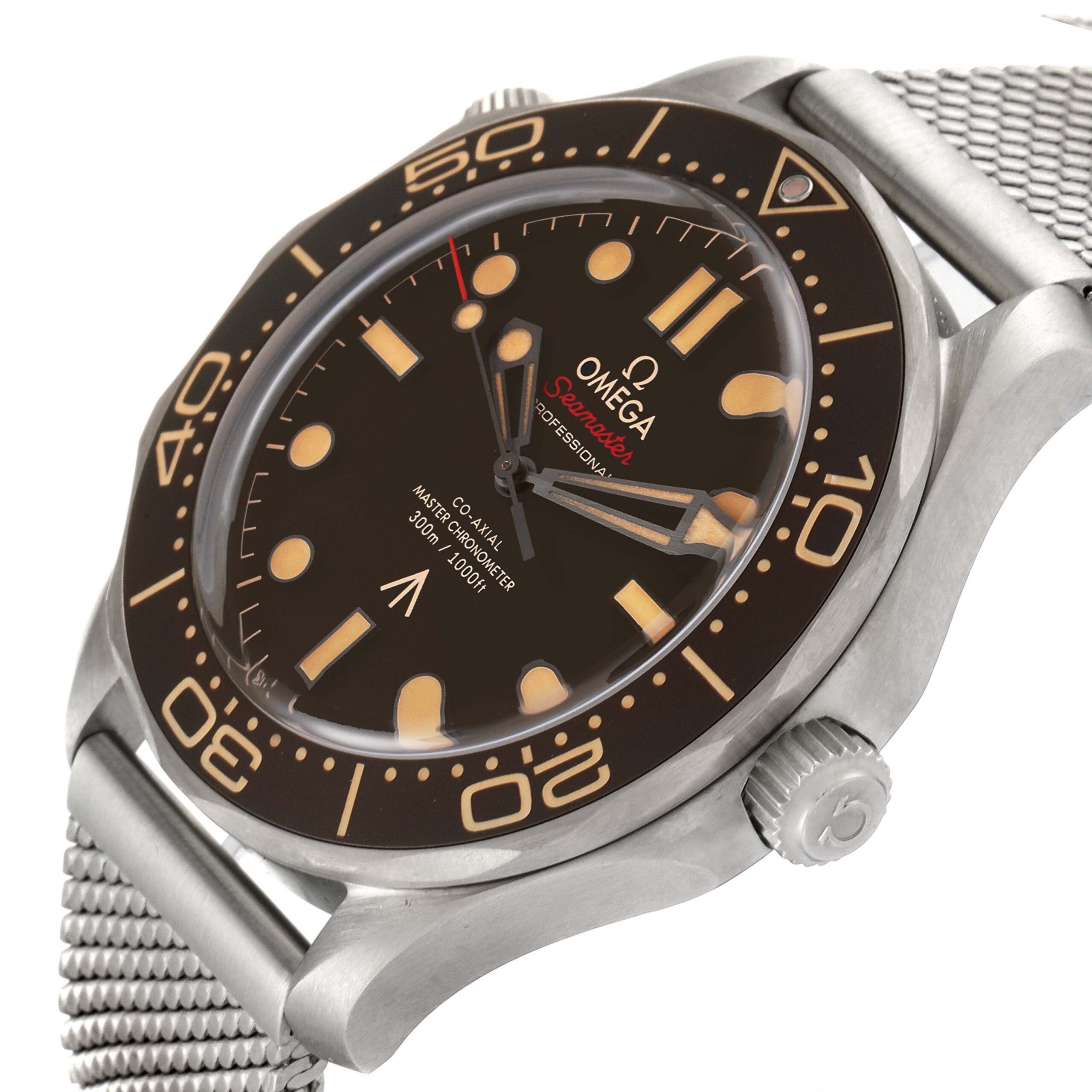 Omega Seamaster 300M 007 Edition Titanium Mens Watch 210.90.42.20.01.001 Unworn