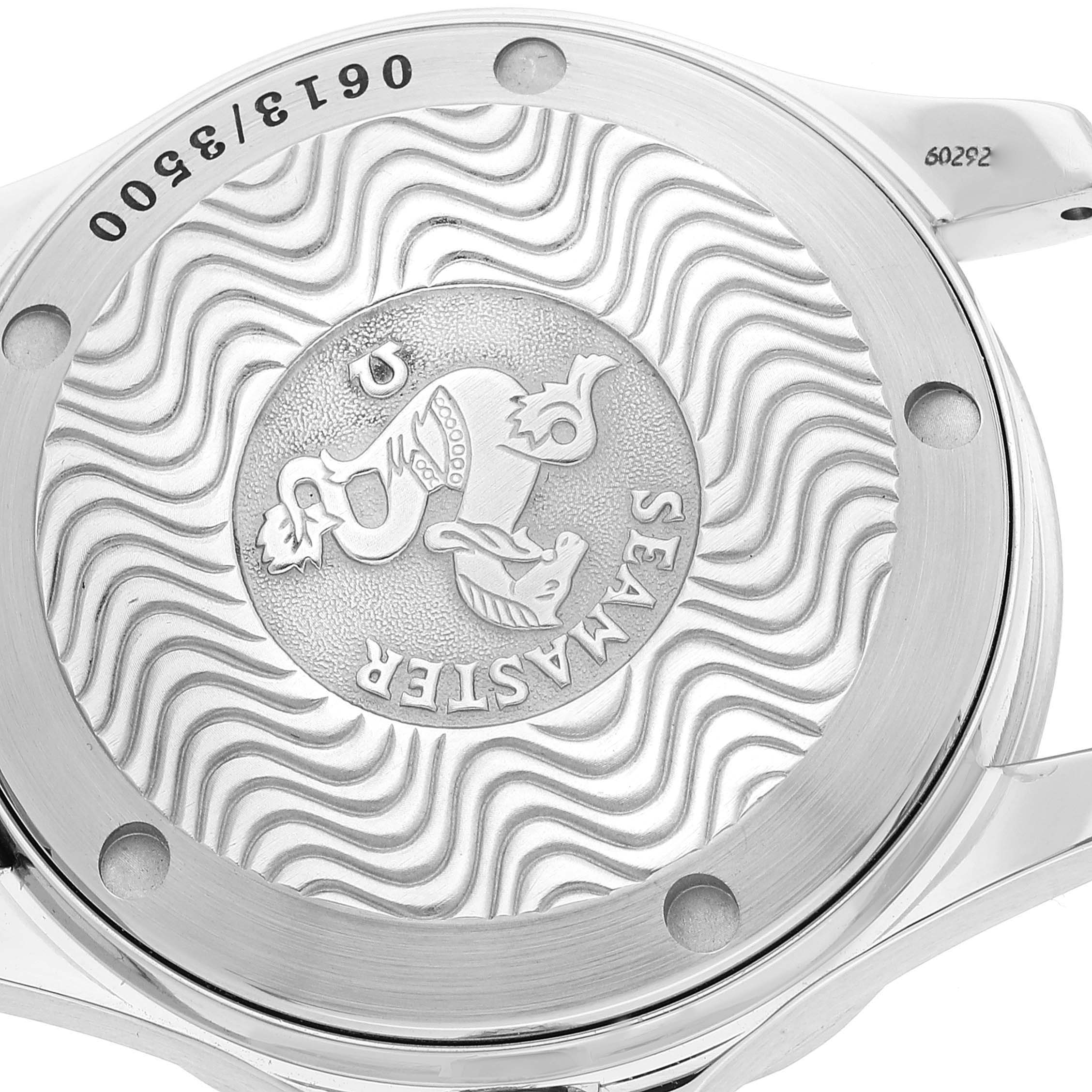 Omega Seamaster Midsize Jacques Mayol Blue Dial Steel Limited Edition Mens Watch 2554.80.00