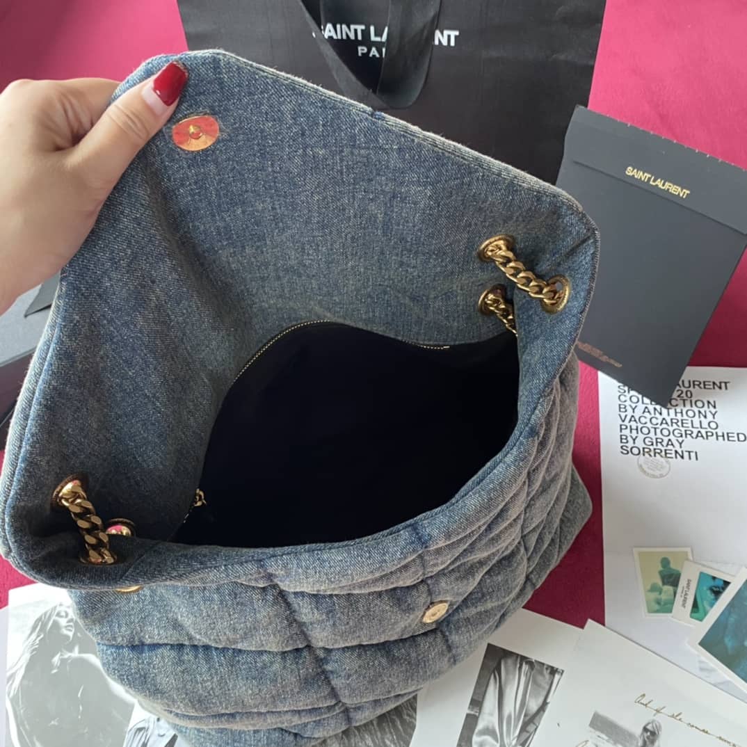 Saint Laurent Bag Dupe  Loulou Puffer Bag Replica Satchel