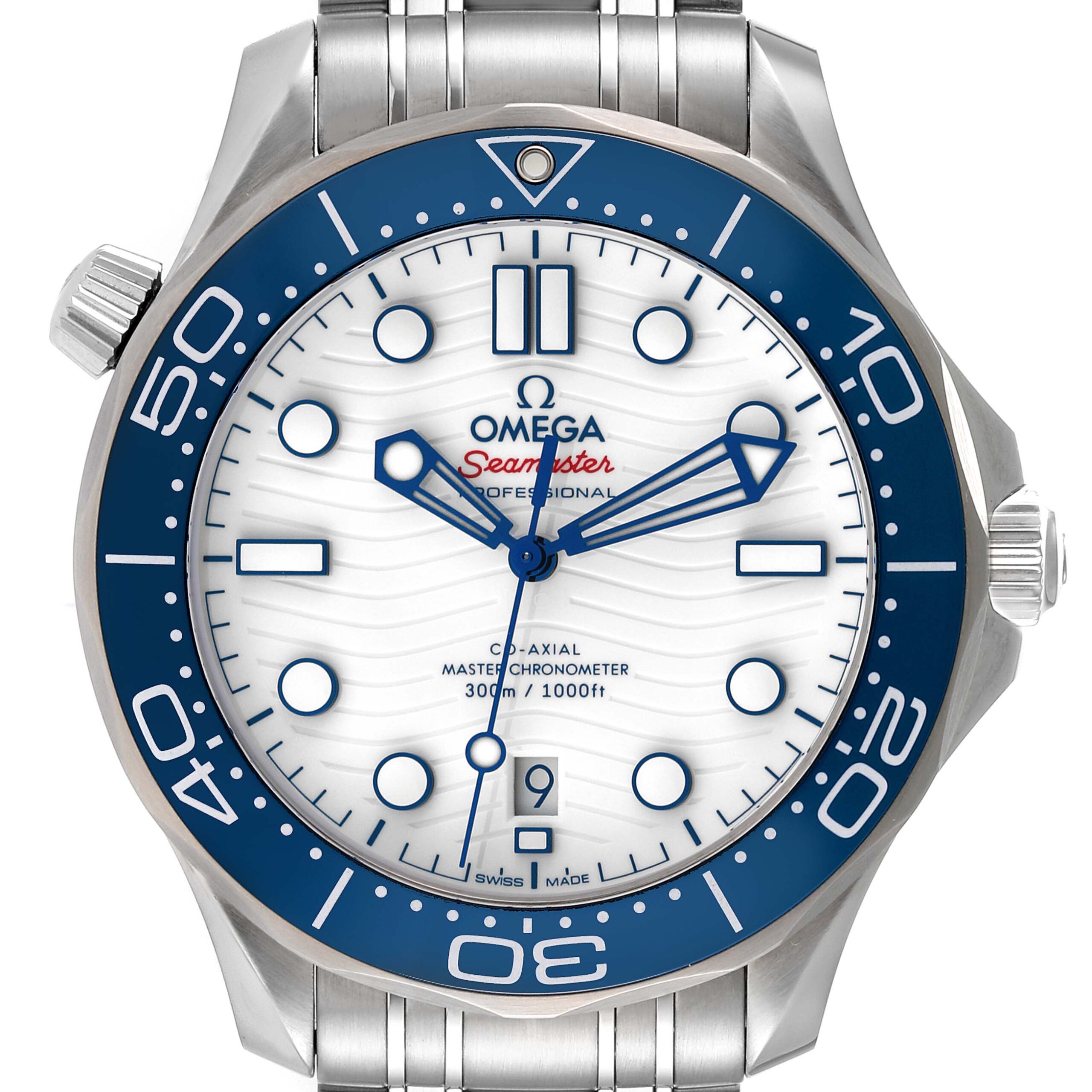 Omega Seamaster Tokyo 2020 LE Steel Mens Watch 522.30.42.20.04.001 Box Card