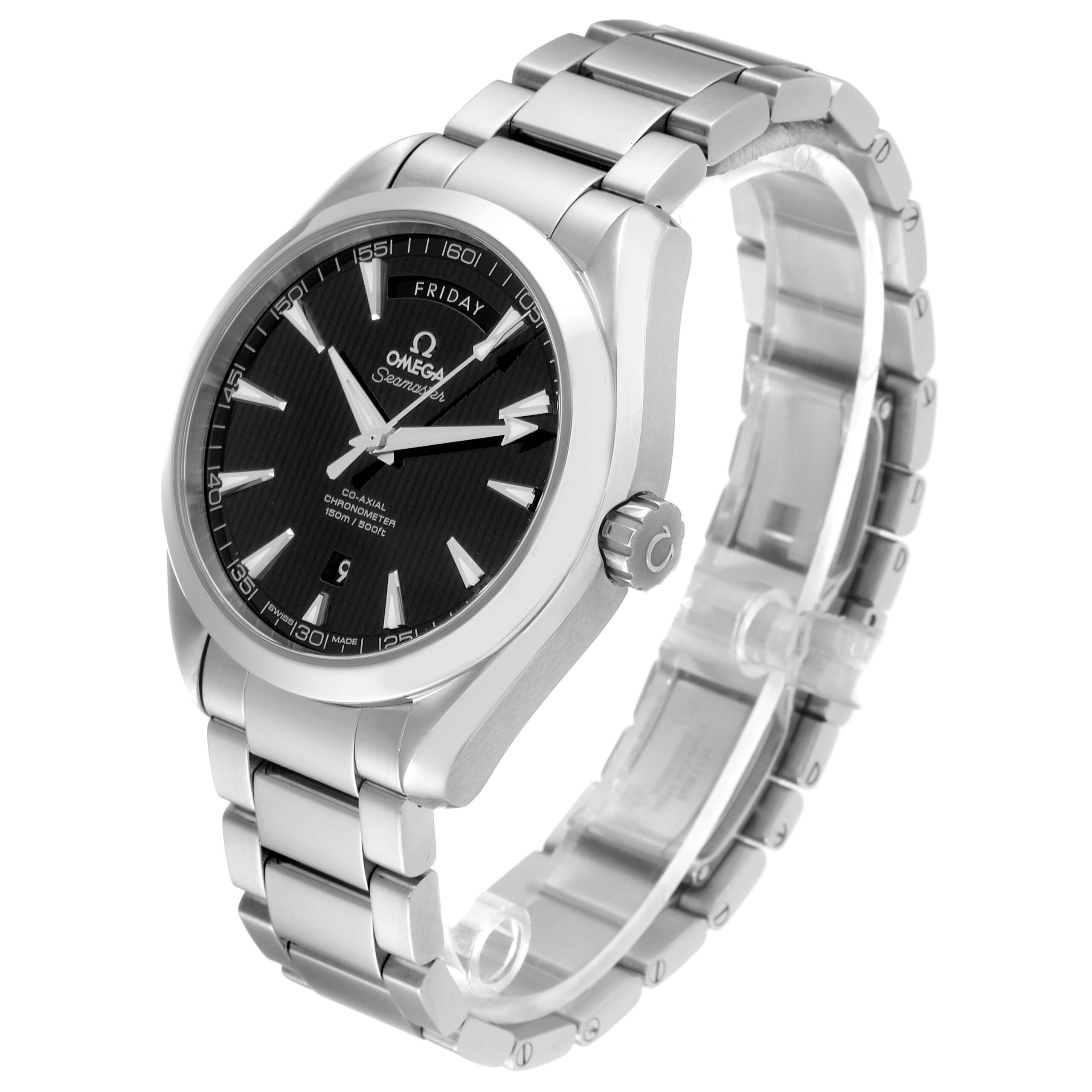 Omega Aqua Terra 150m Co-Axial Mens Watch 231.10.42.22.01.001 Box Card