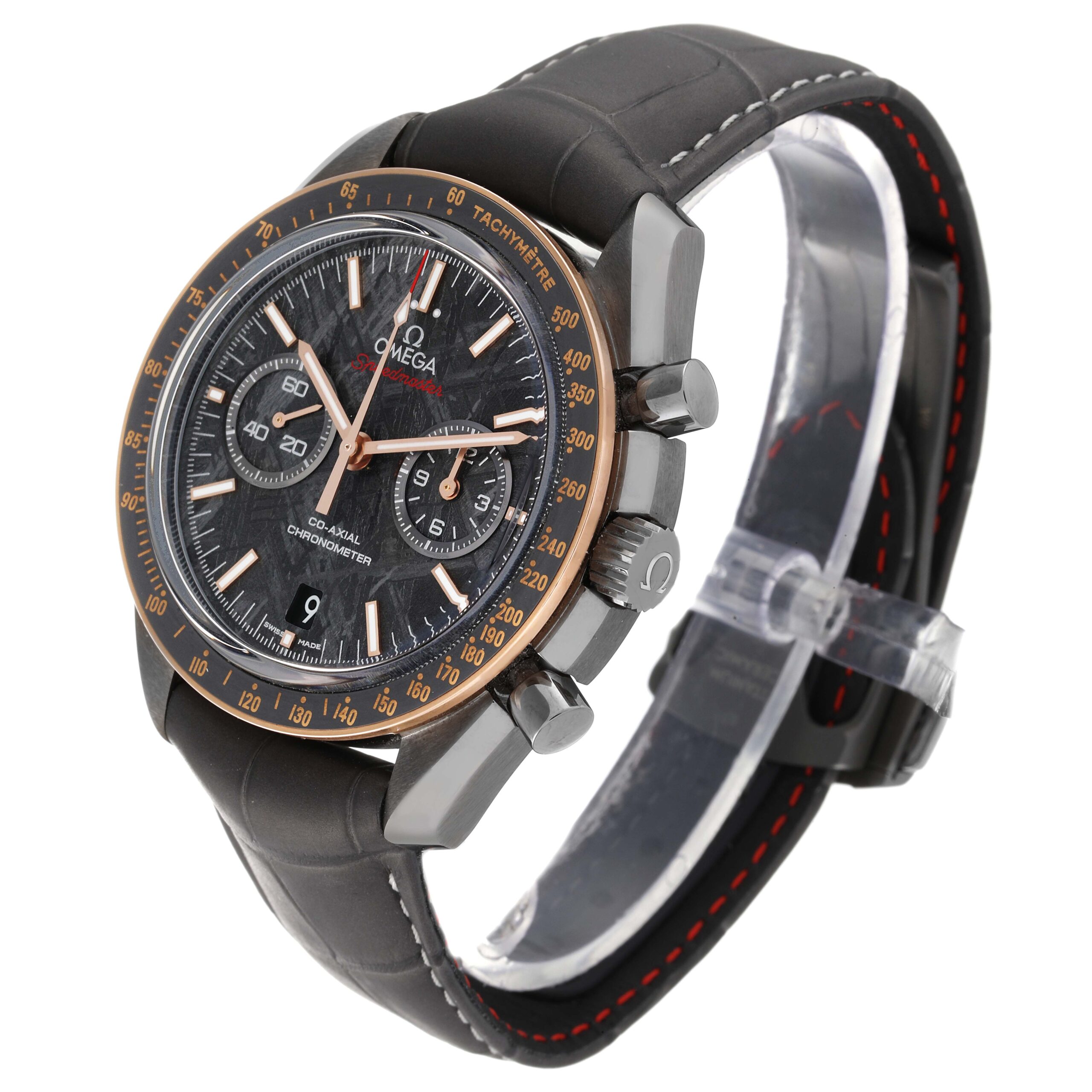 Omega Speedmaster Grey Side of the Moon Mens Watch 311.63.44.51.99.001 Box Card