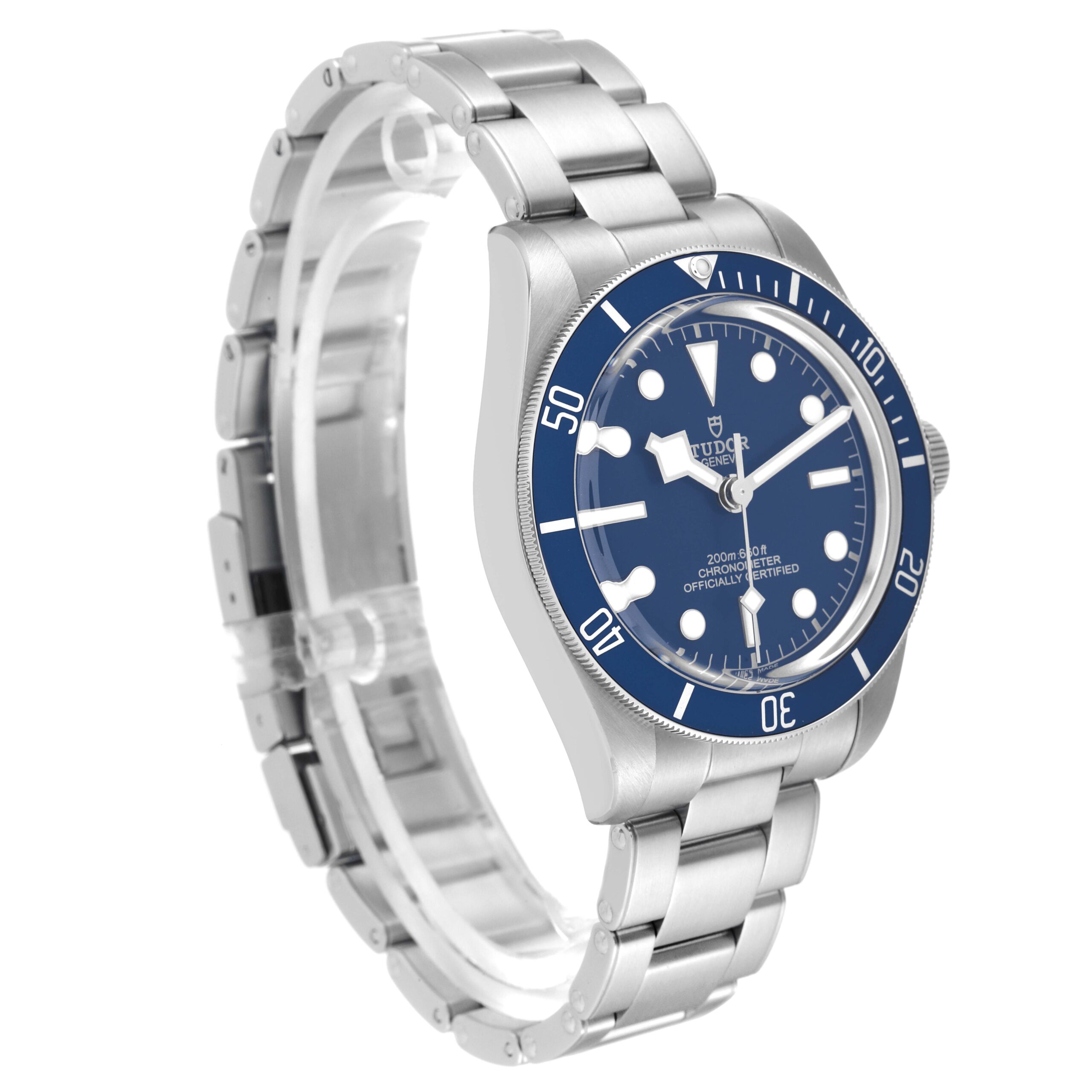 Tudor Black Bay Fifty Eight Blue Dial Steel Mens Watch 79030 Box Card