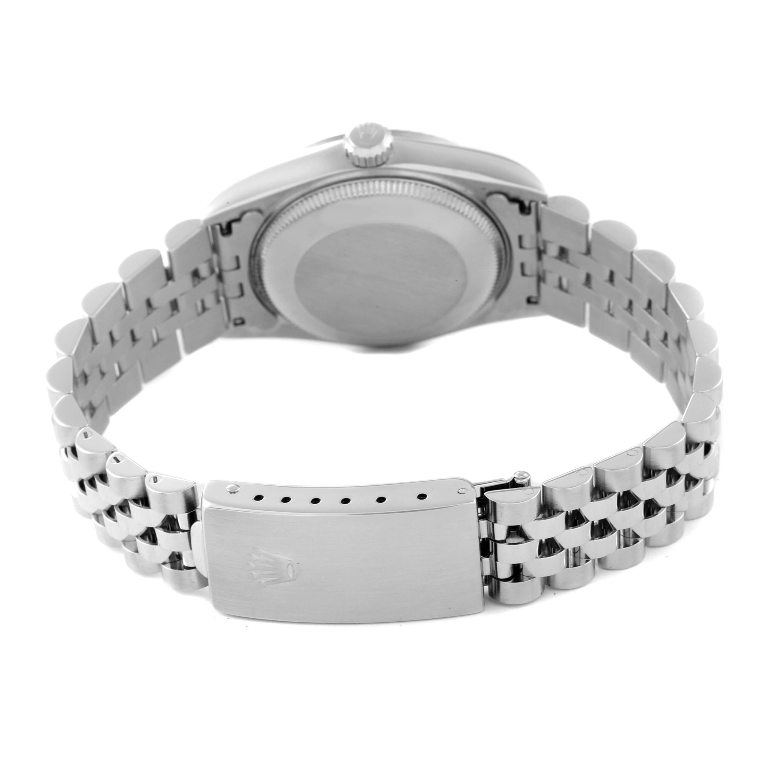 Rolex Datejust Midsize Steel White Gold Silver Dial Ladies Watch 78274