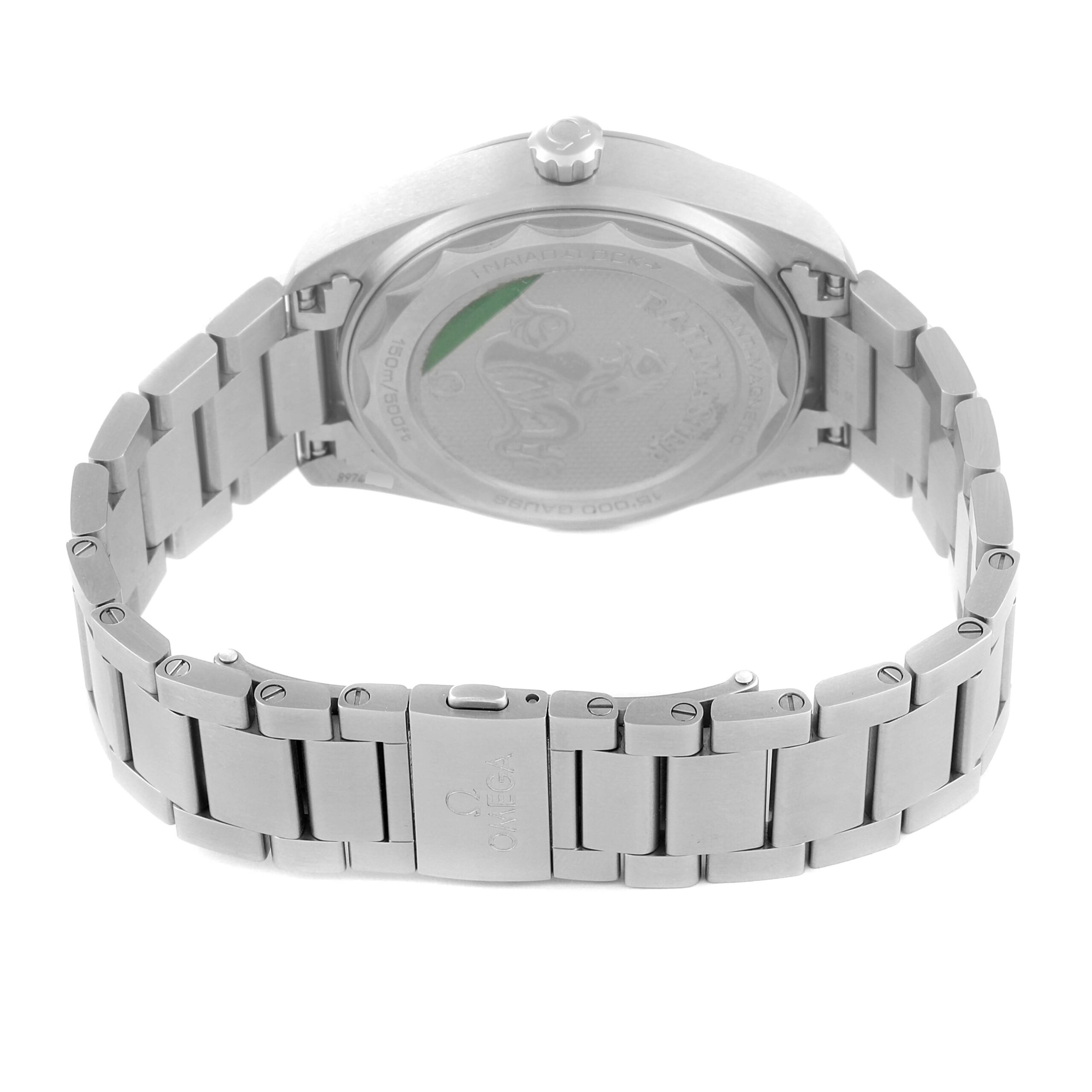 Omega Railmaster Co-Axial Master Steel Mens Watch 220.10.40.20.01.001 Box Card