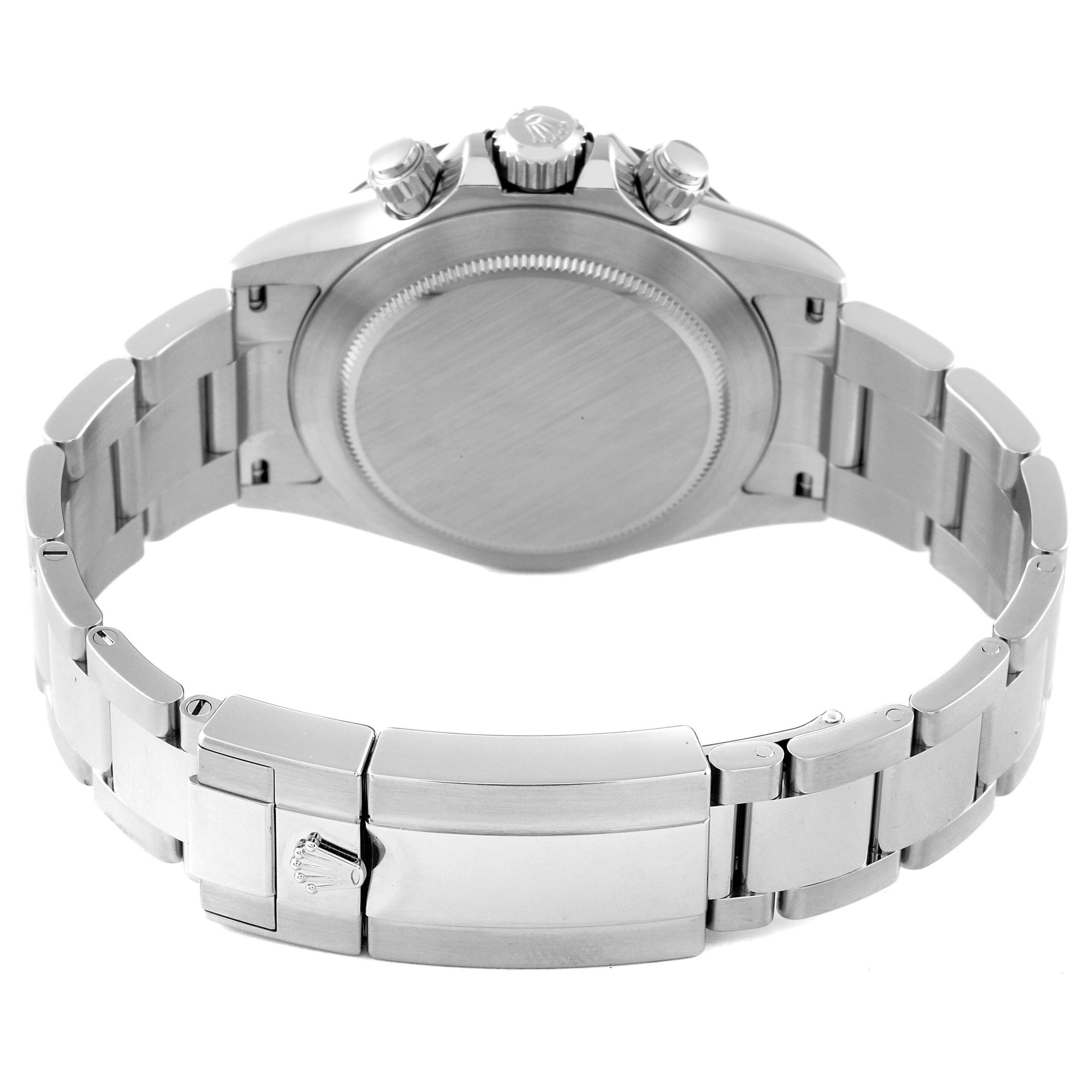 Rolex Daytona Ceramic Bezel White Panda Dial Steel Mens Watch 116500 Box Card