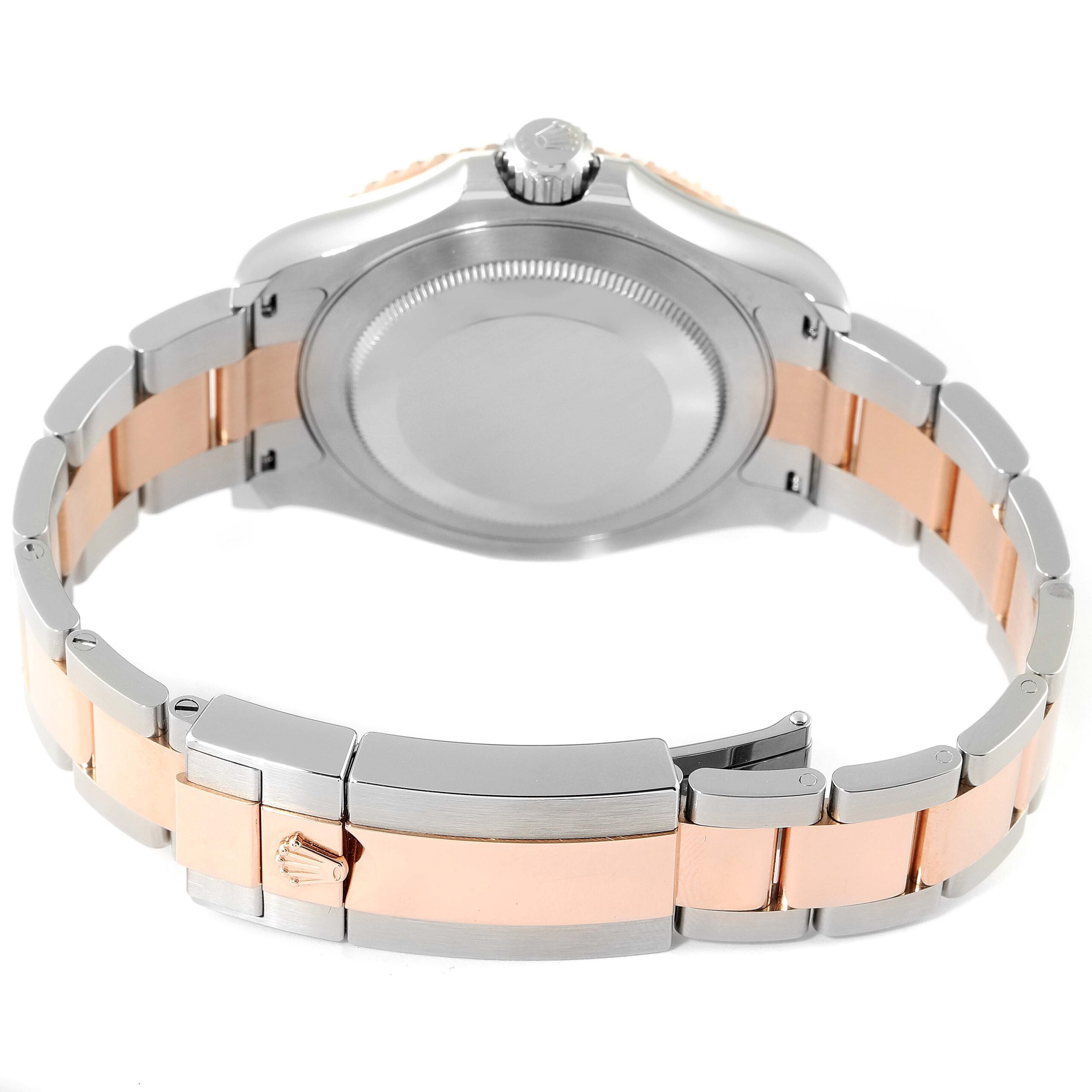 Rolex Yachtmaster Rose Gold Steel Mens Watch 126621 Unworn