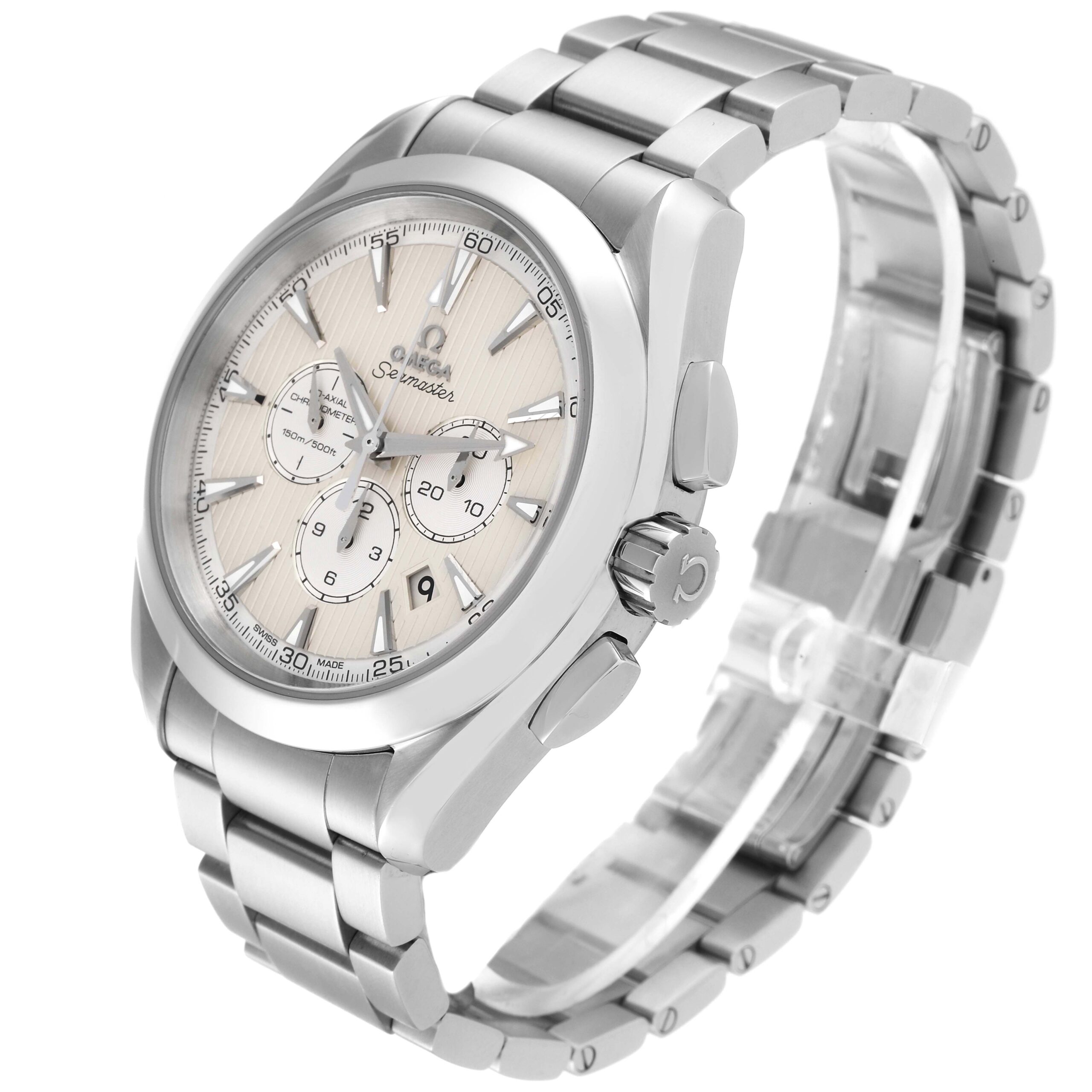 Omega Seamaster Aqua Terra Co-Axial Chrono Watch 231.10.44.50.09.001 Box Card