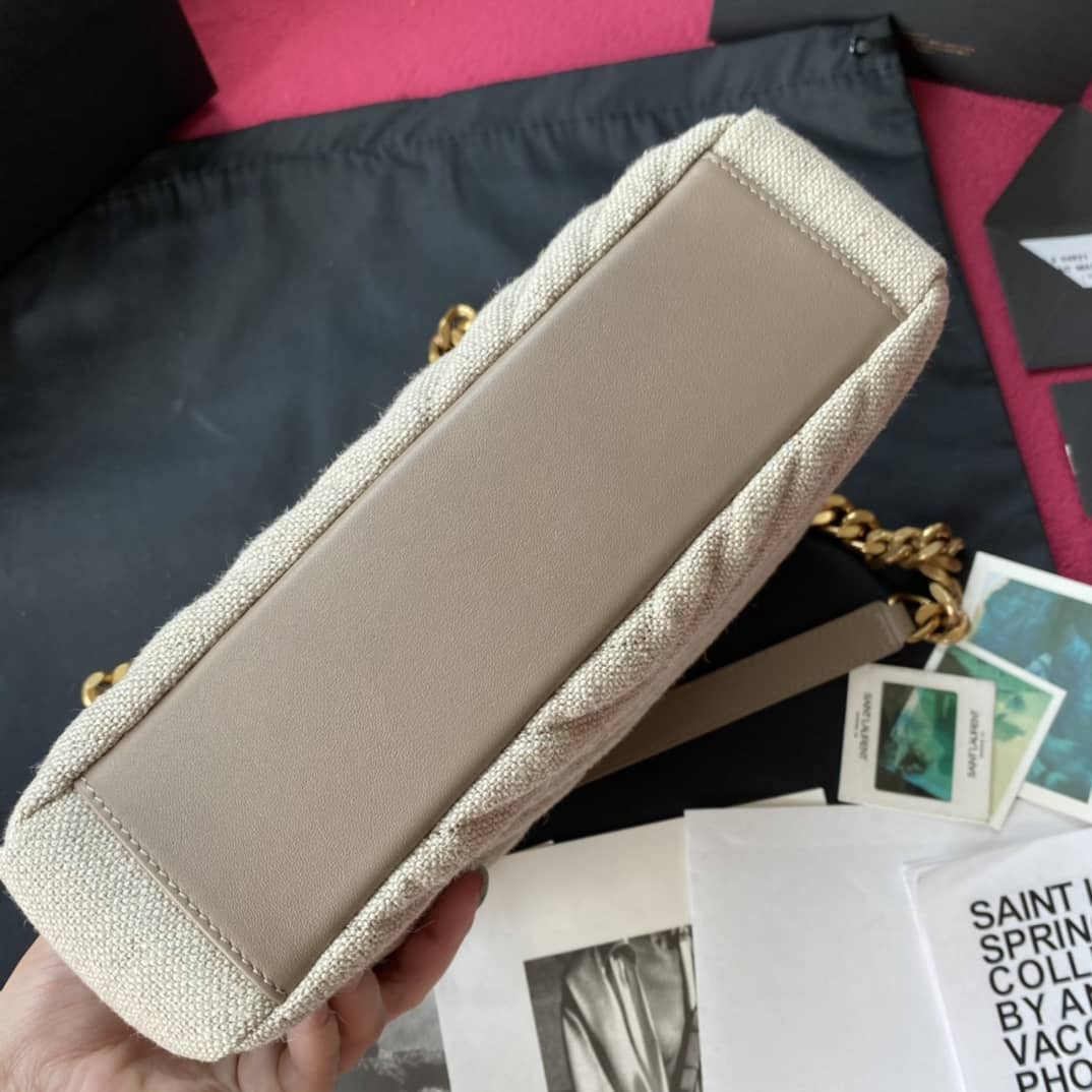 YSL Dupes Bags Saint Laurent YSL Quilted Monogram College Shoulder Bag