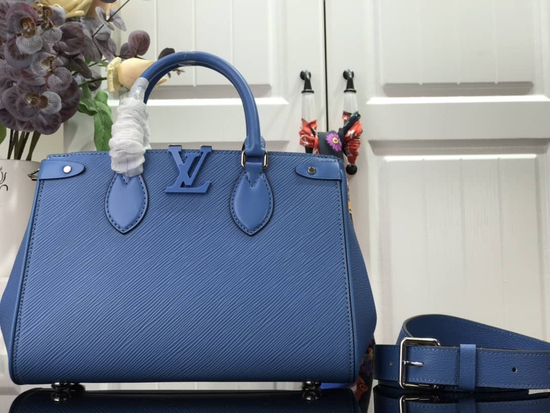 Louis Vuitton Grenelle PM Tote Replica Blue M57681