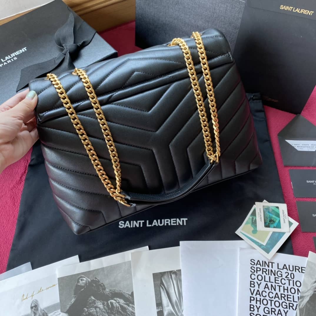 Saint Laurent Bag Dupe  Loulou Medium Quilted “Y” Leather Replica Bag