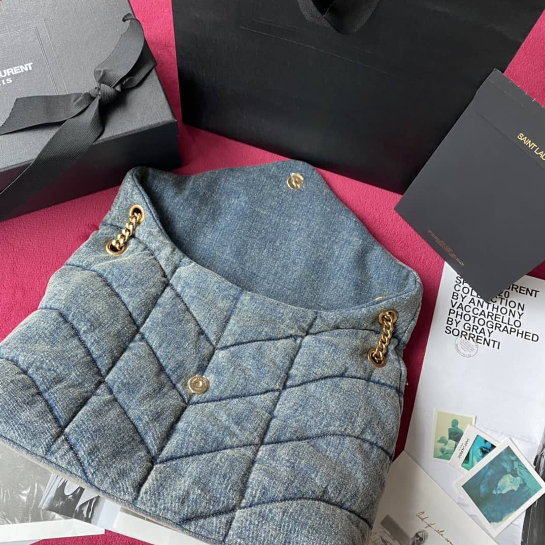 Saint Laurent Bag Dupe  Loulou Puffer Bag Replica Satchel