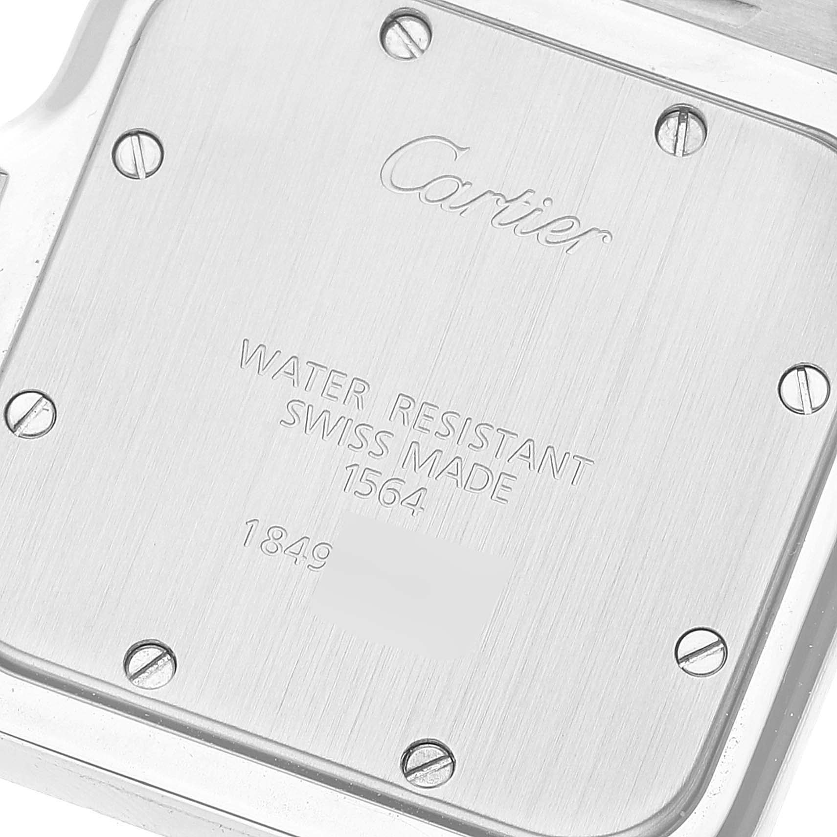 Cartier Santos Galbee Stainless Steel Mens Watch W20060D6