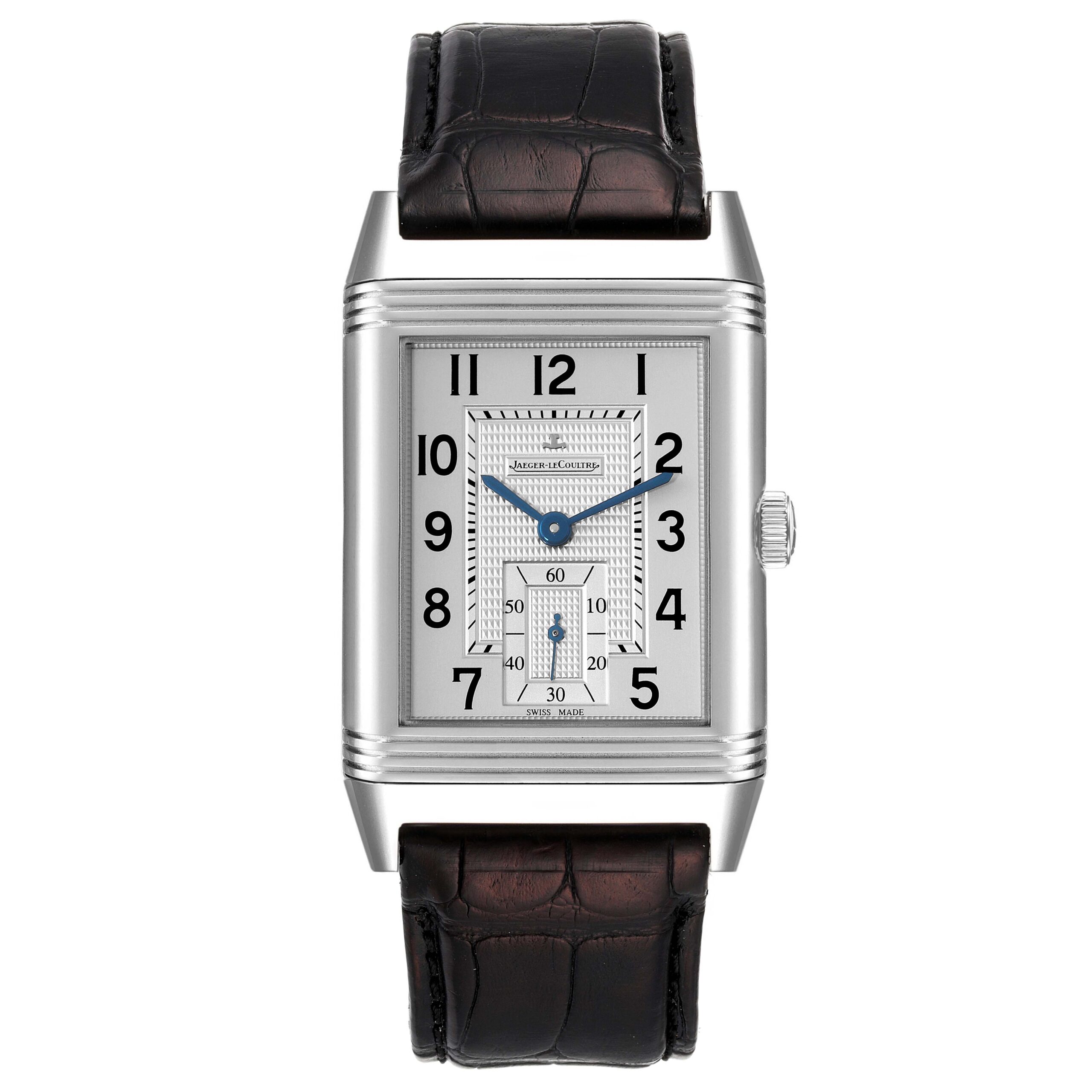 Jaeger LeCoultre Reverso Grande Steel Mens Watch 273.8.04 Q3738420
