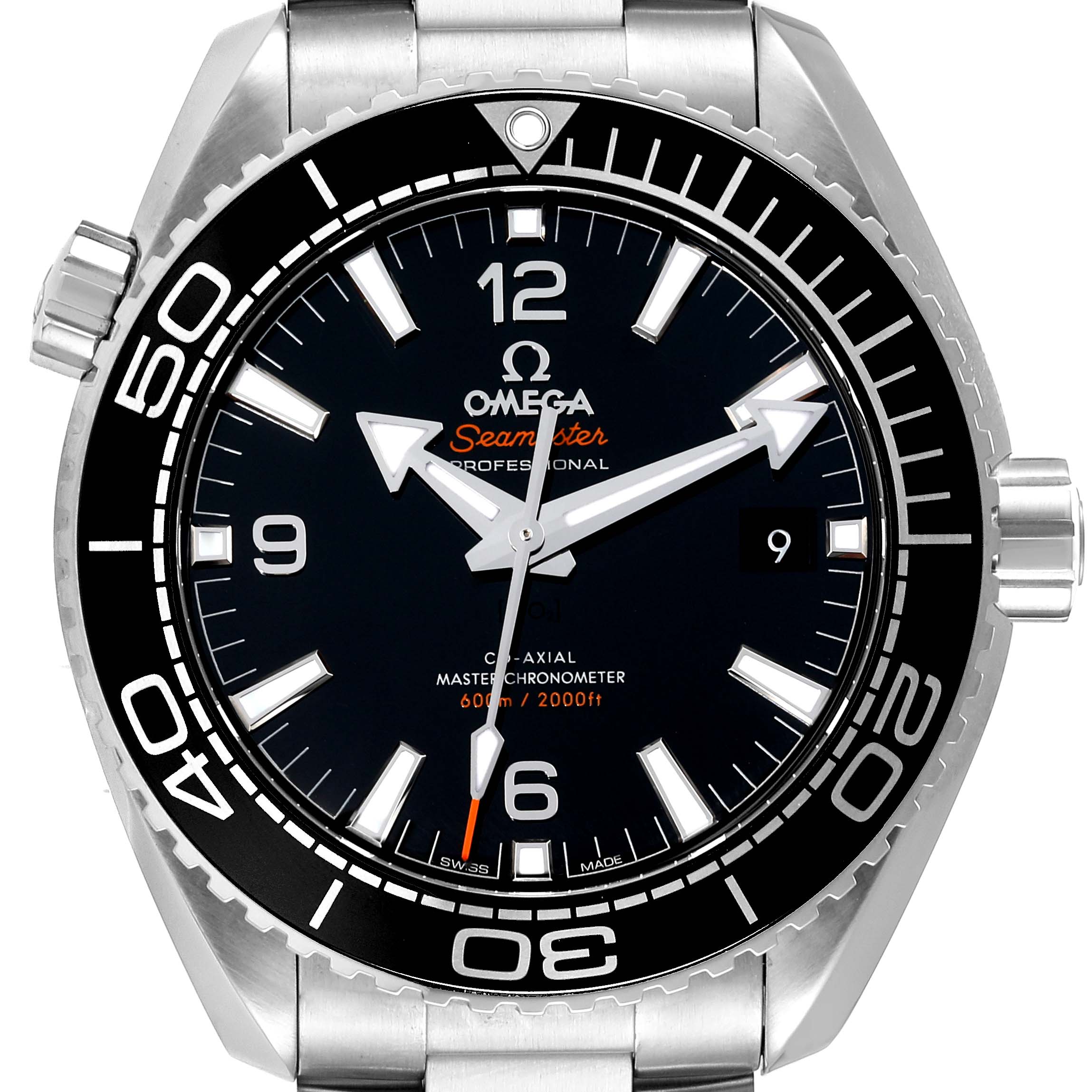 Omega Seamaster Planet Ocean Steel Mens Watch 215.30.44.21.01.001 Unworn